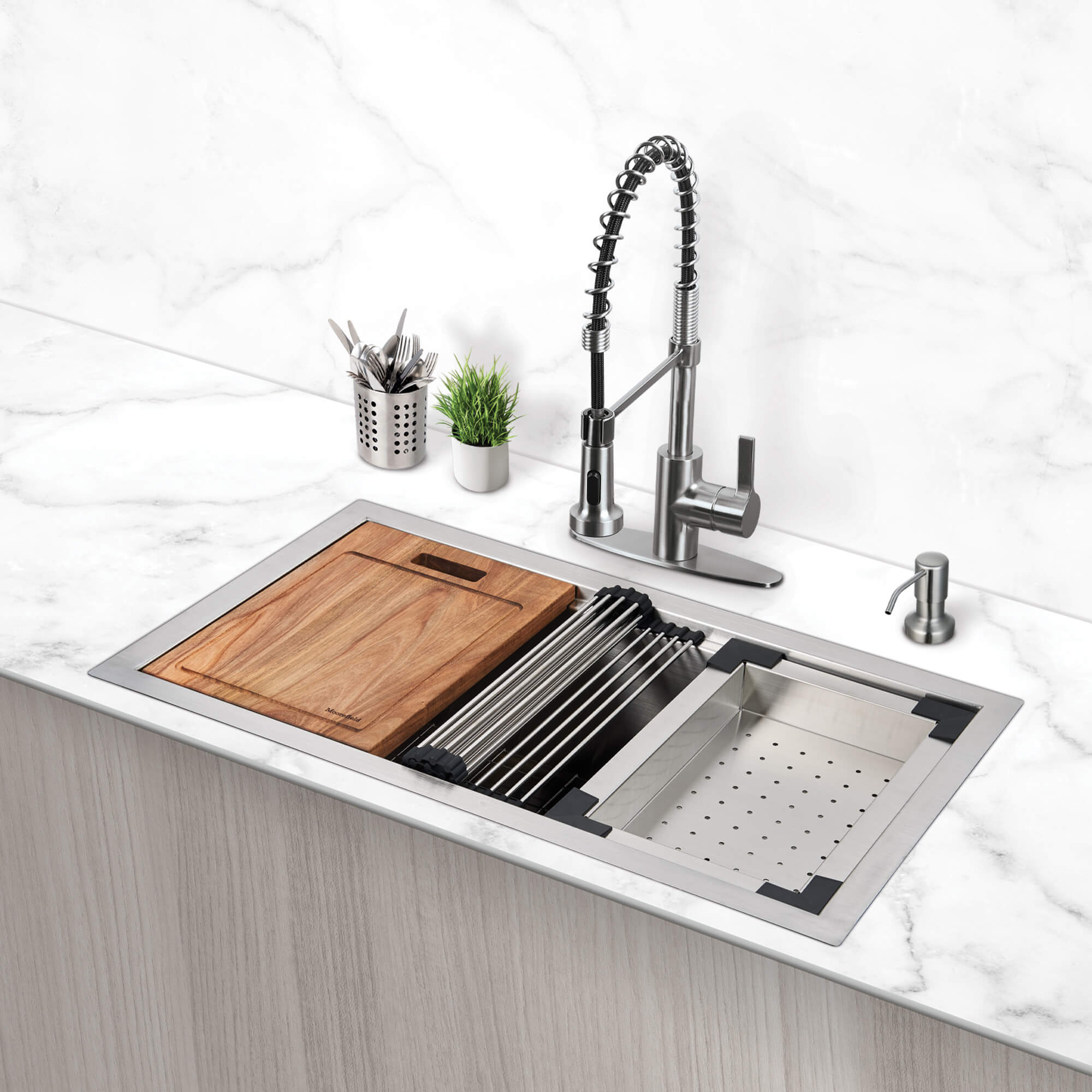 Victoria 8-Pc Kitchen Workstation Set