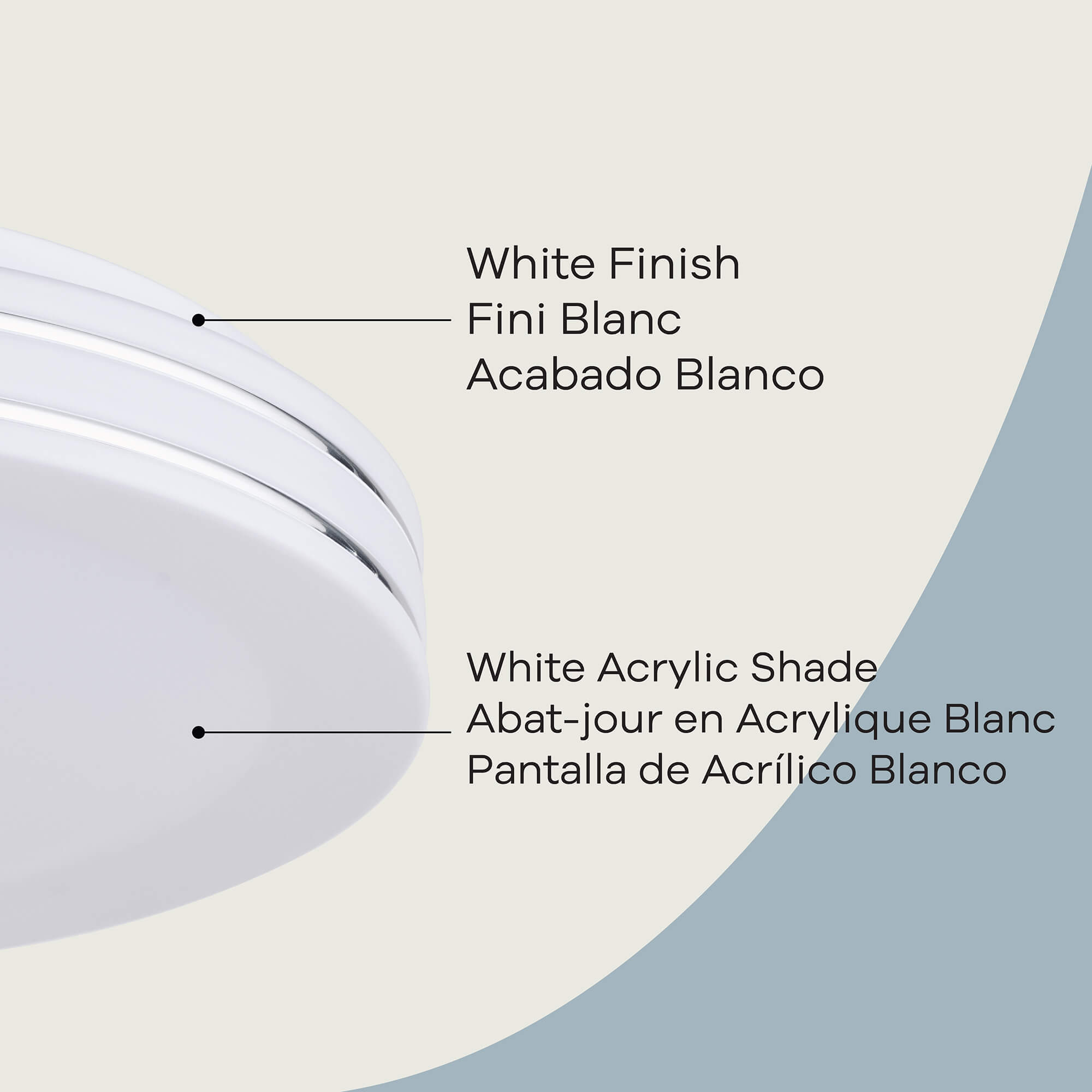 Freda LED Flushmount