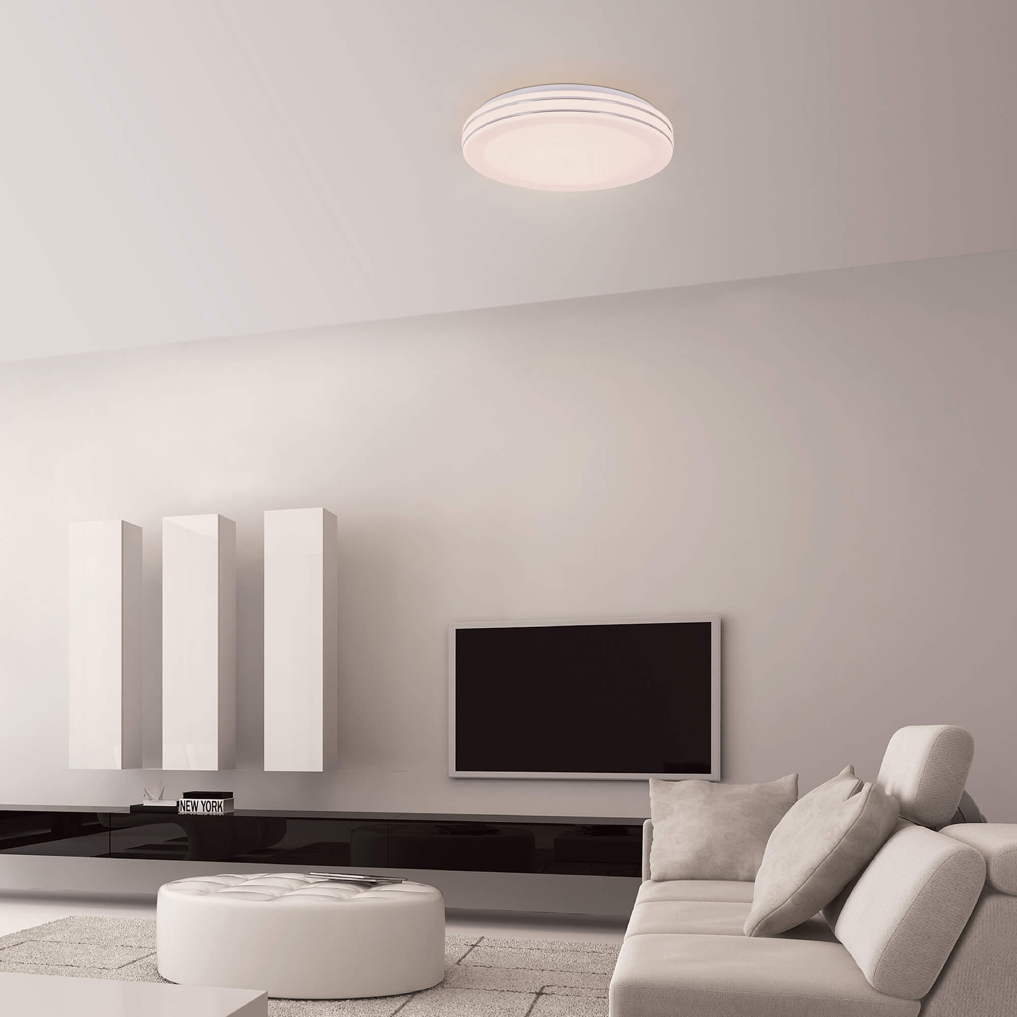 Freda 1‑Light Flushmount