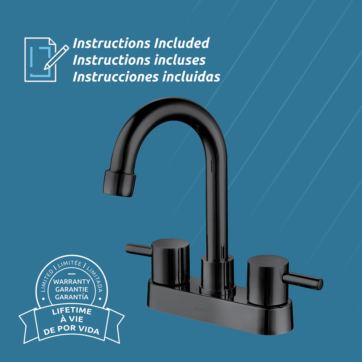 Liam 2-Handle Bath Faucet