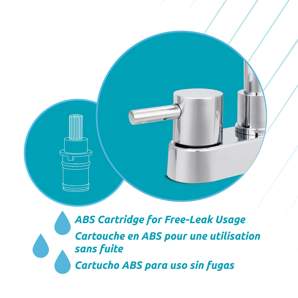 Liam 2-Handle Bath Faucet