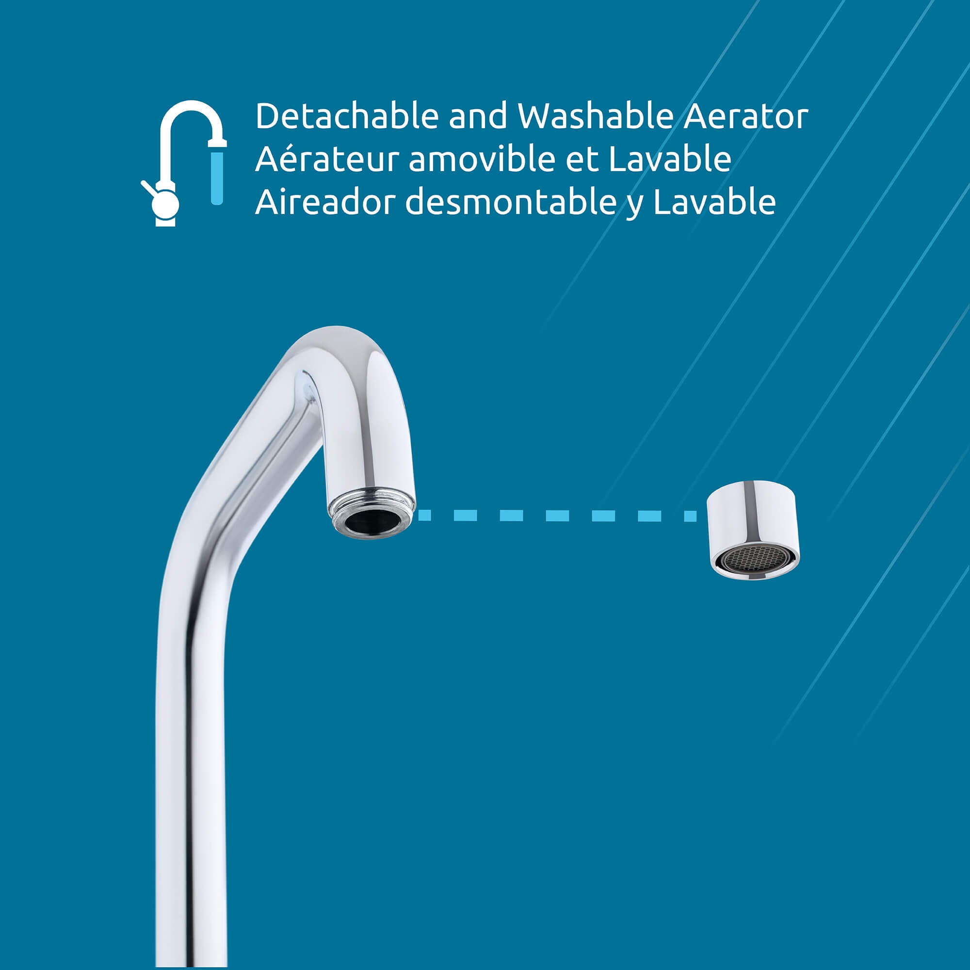 Moses 1‑Handle Kitchen Faucet