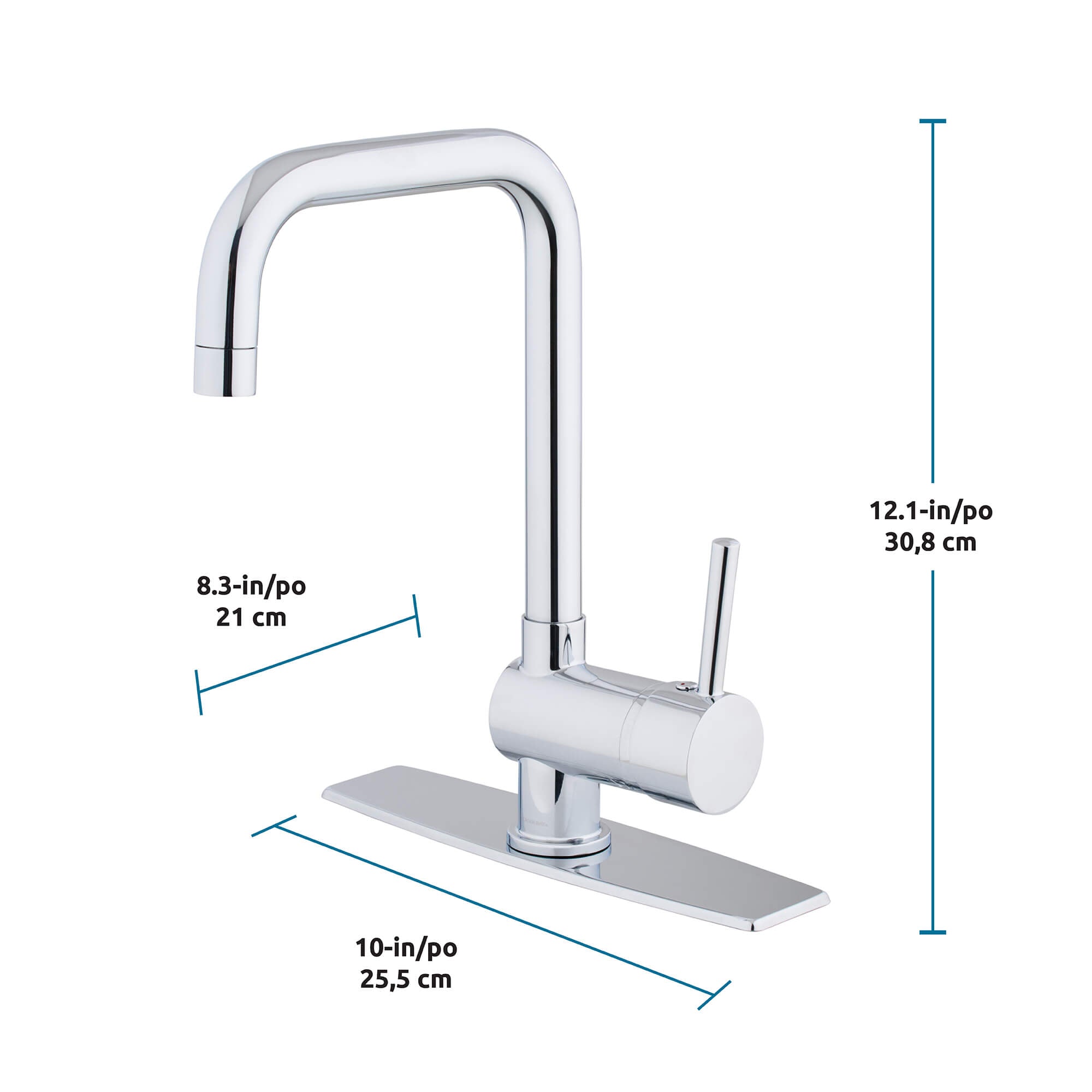 Moses 1‑Handle Kitchen Faucet