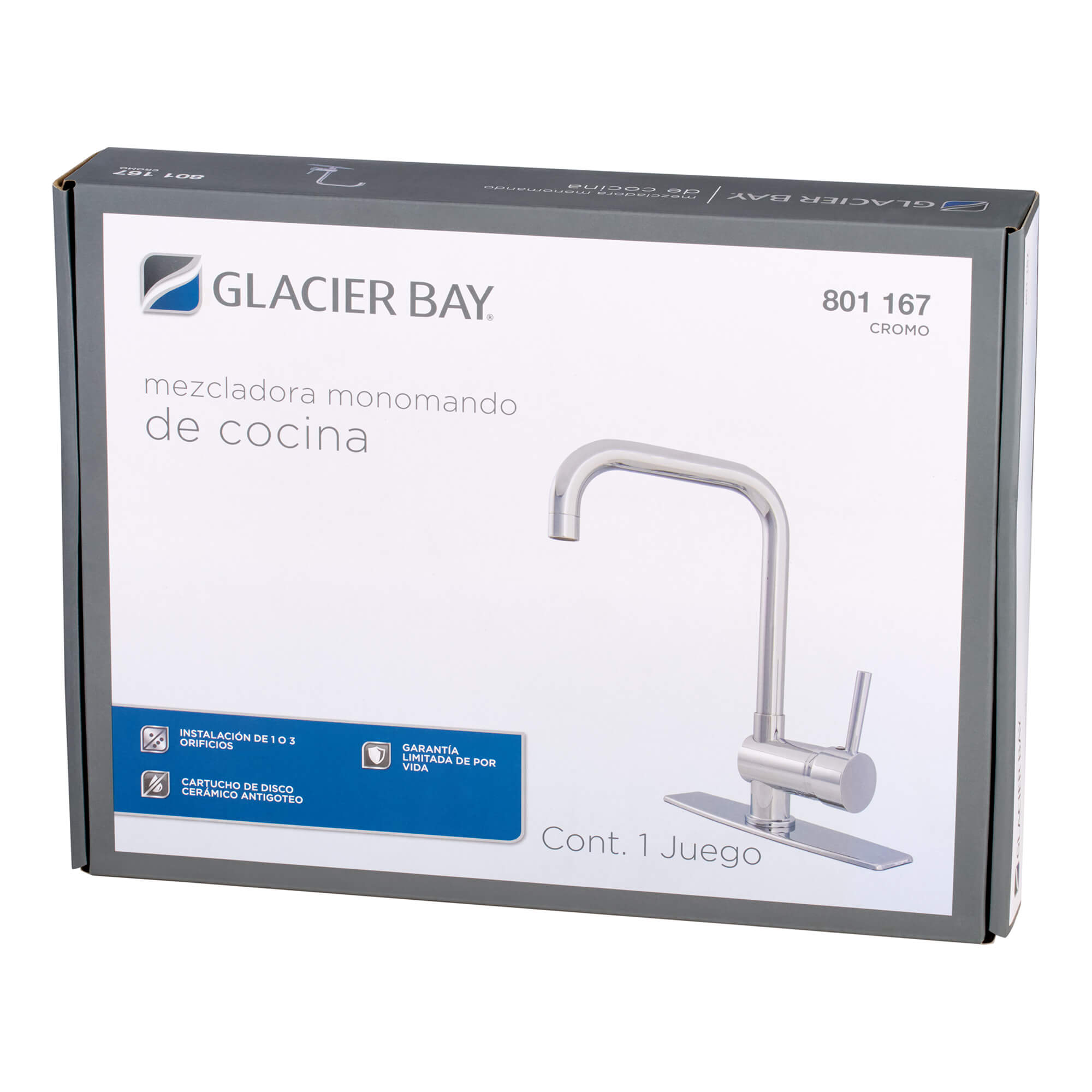 Moses 1‑Handle Kitchen Faucet