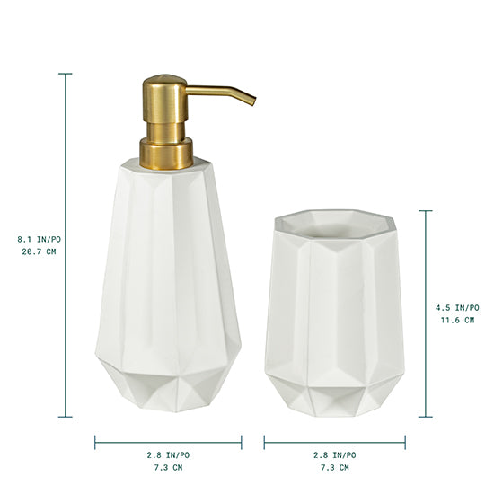 Juego de accesorios de baño OCTAVIA