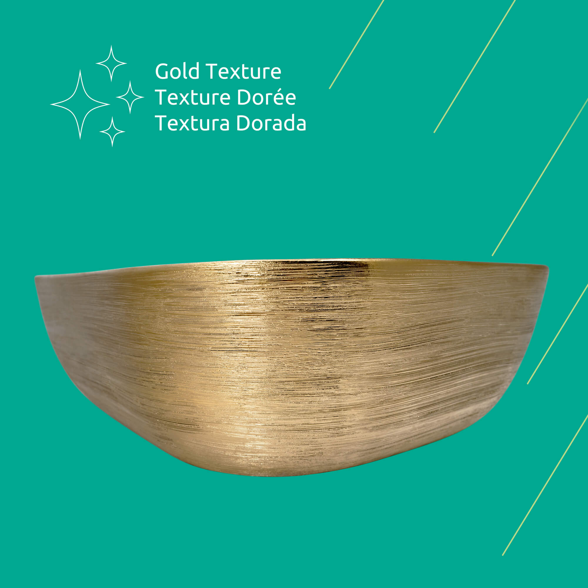 Rodas Rectangular Ceramic Basin