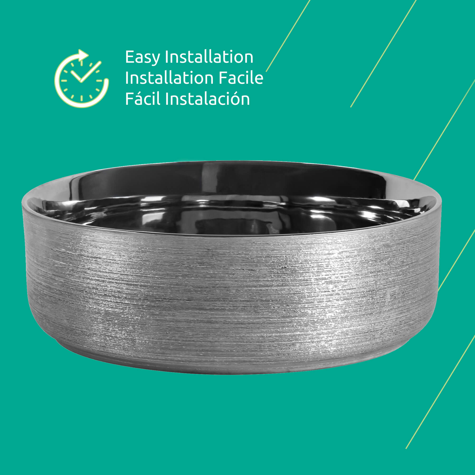 Neuss Round Ceramic Basin