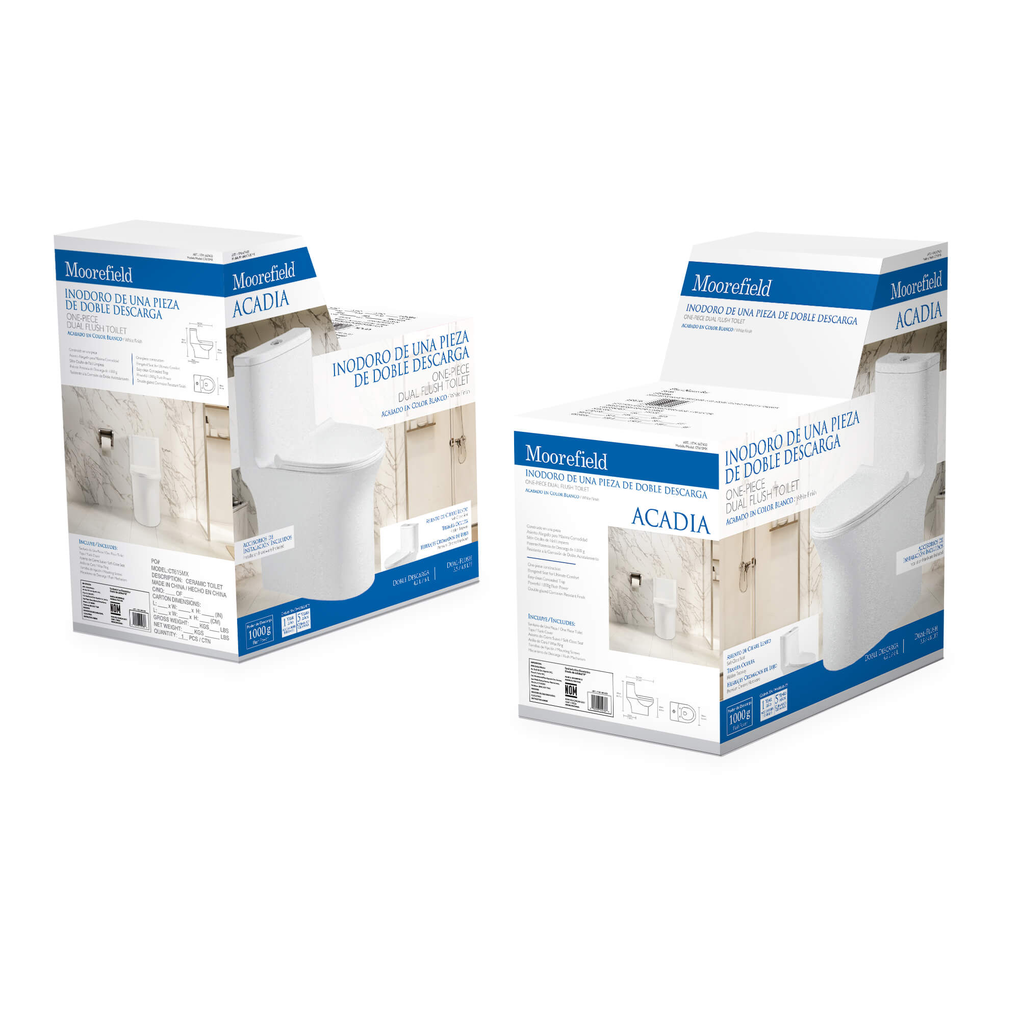 Acadia One-Piece Toilet