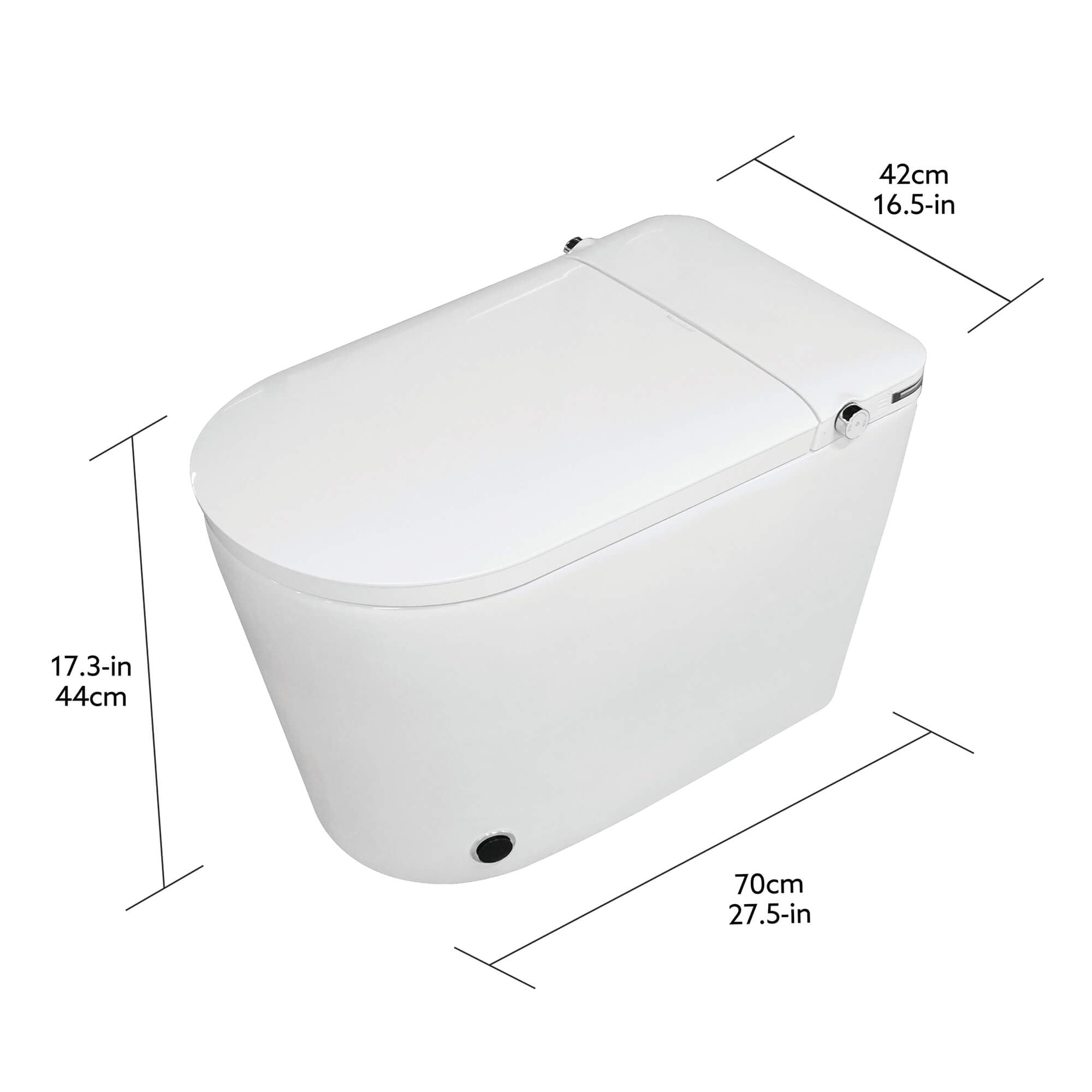 Pixel One-Piece Smart Toilet