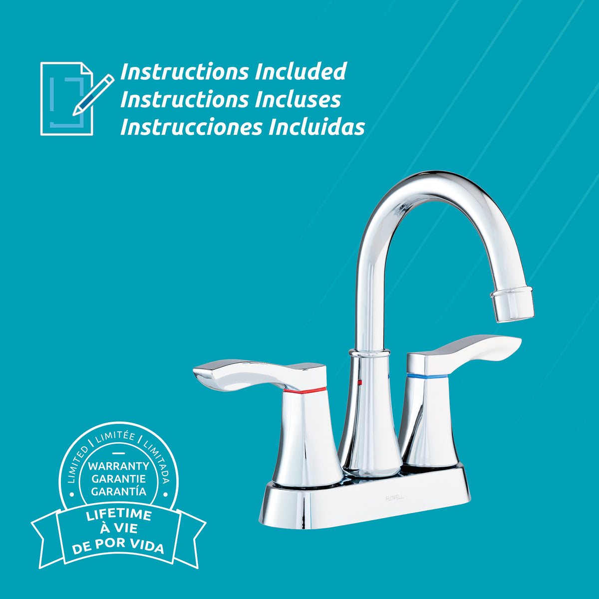 Elena 2-Handle Bathroom Faucet