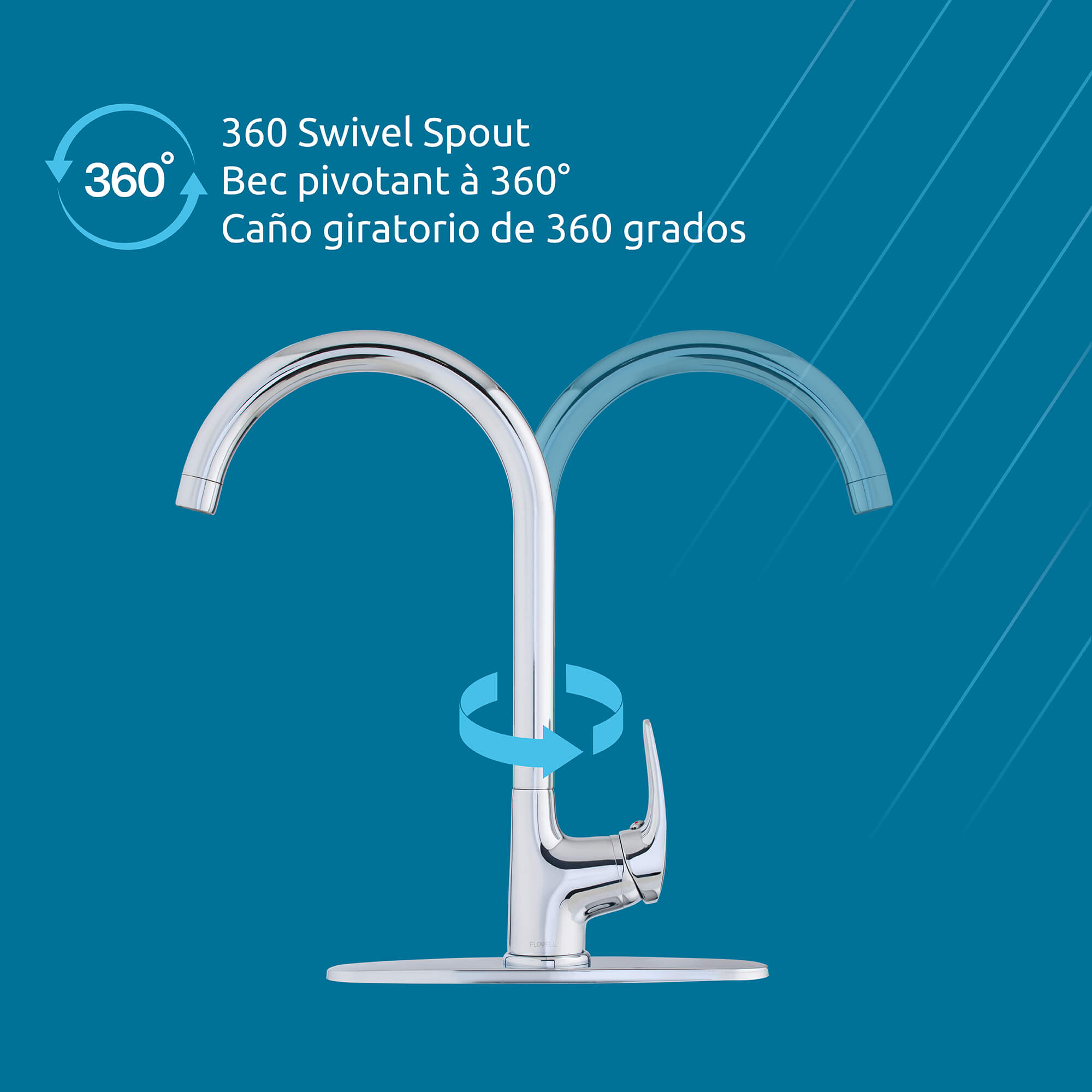 Tremont Centerset 1‑Handle Kitchen Faucet