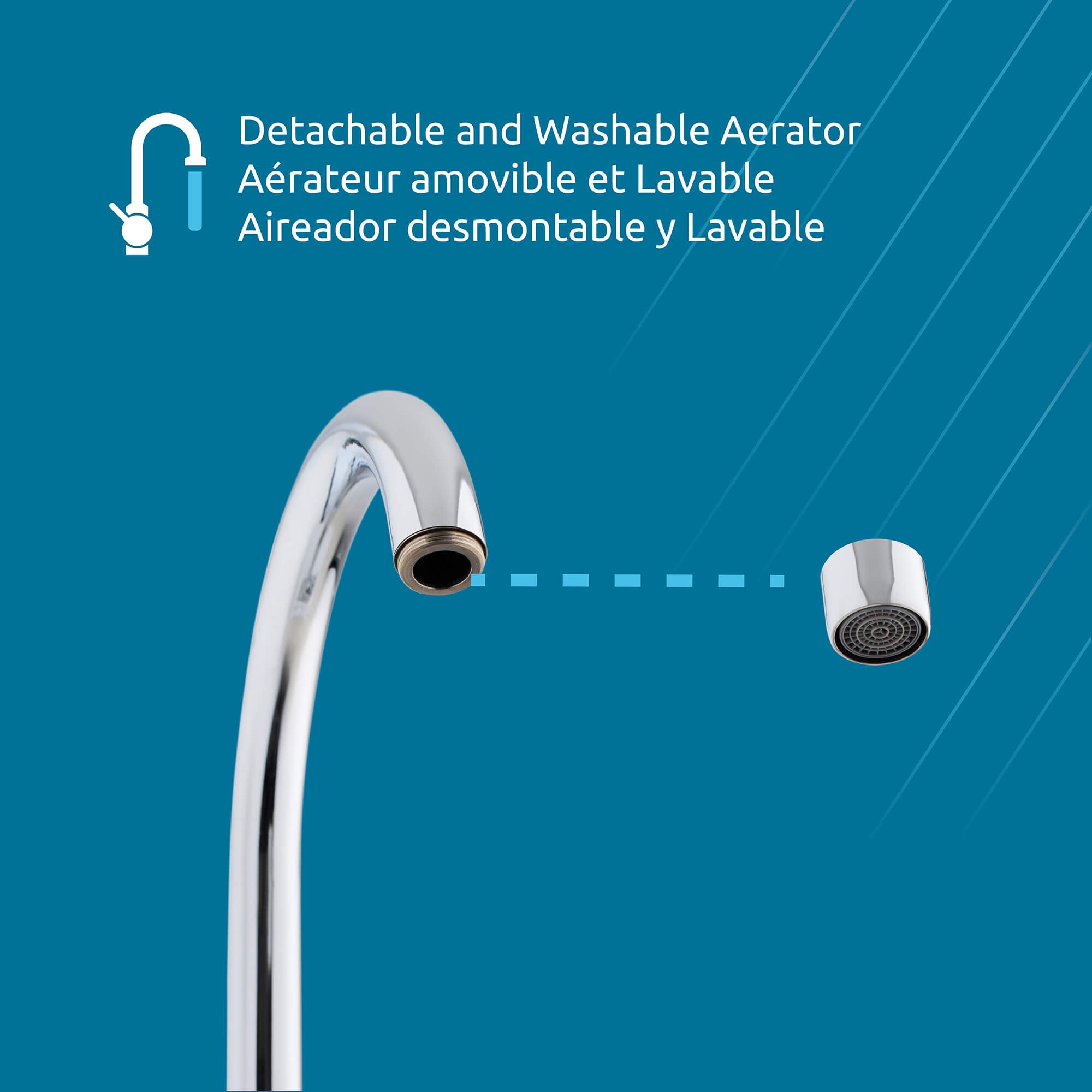 Tremont Centerset 1‑Handle Kitchen Faucet