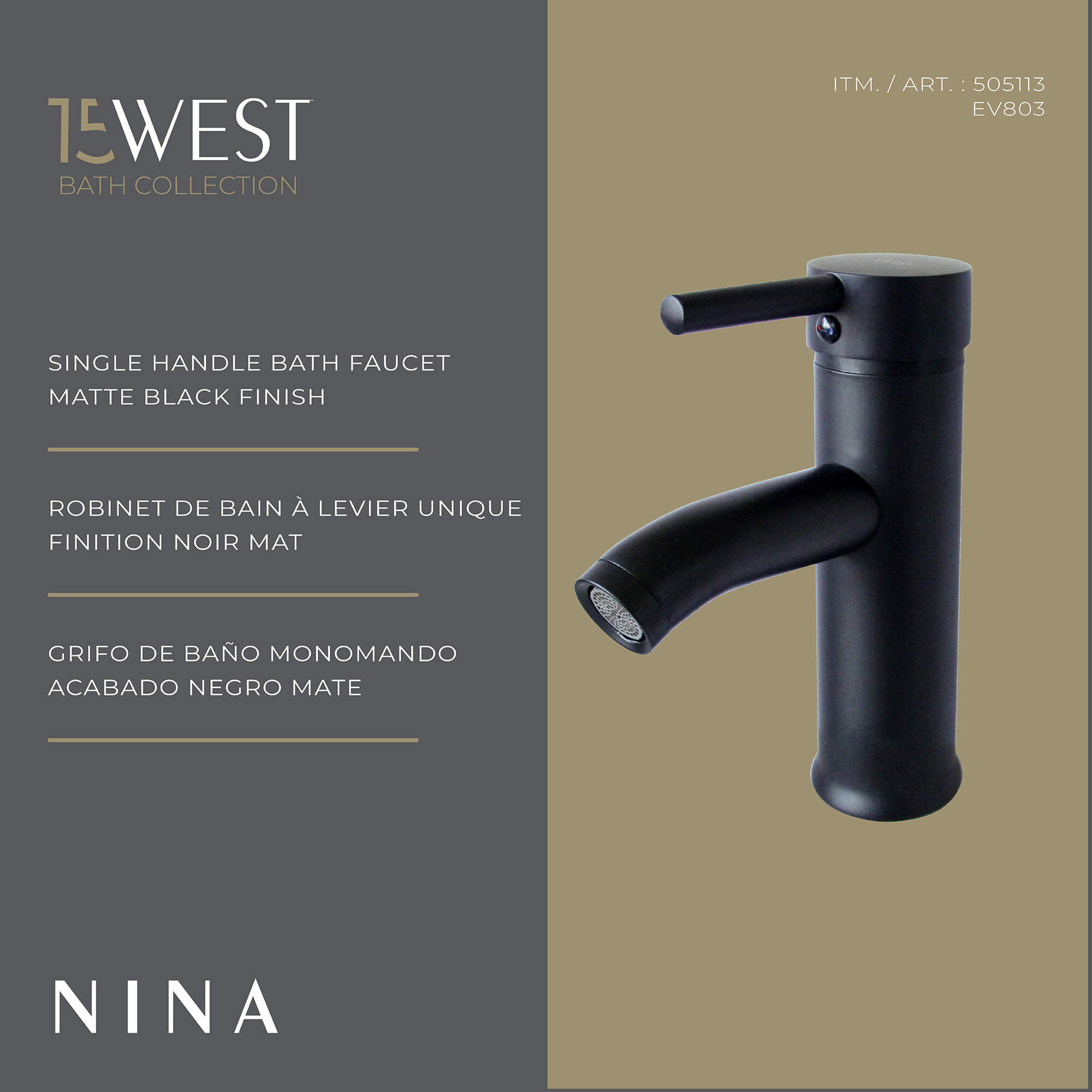 Nina Freestanding Vanity
