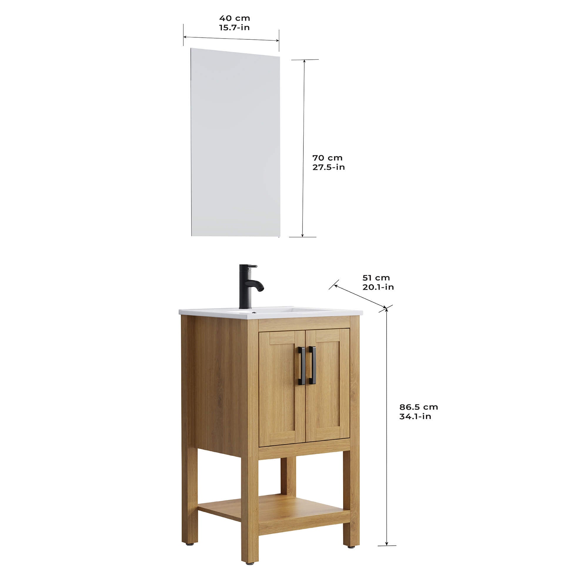 Nina Freestanding Vanity