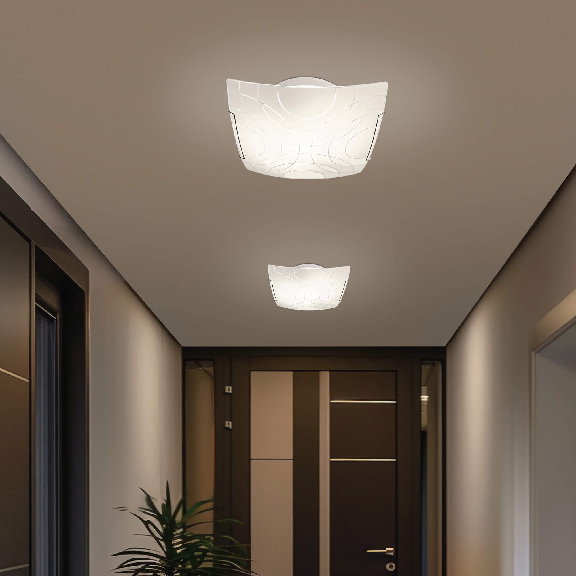 Cuadra 2‑Pack Flushmount