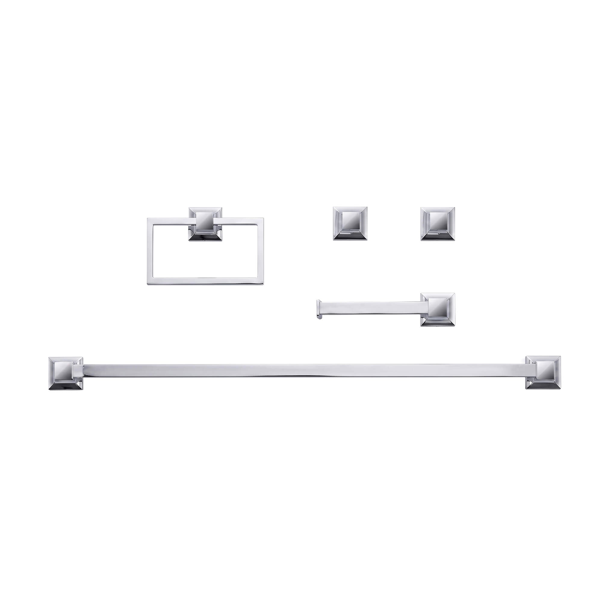 Parker  5-Pc Wall Hardware Set