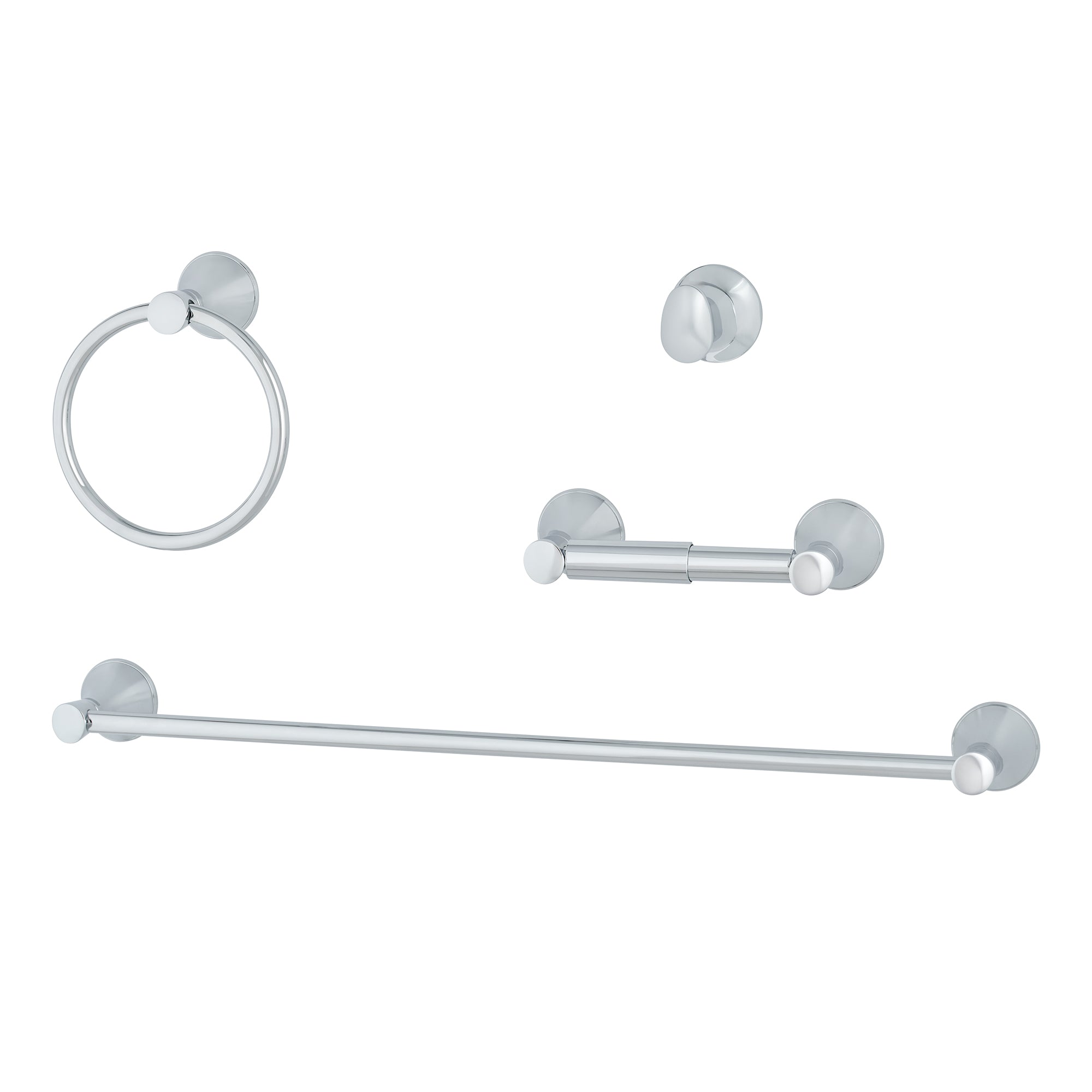 Manila 4-Pc Wall Hardware Set