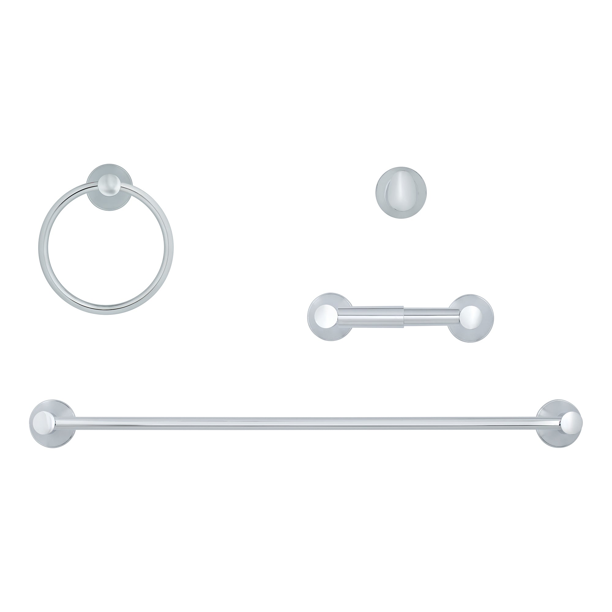 Manila 4-Pc Wall Hardware Set