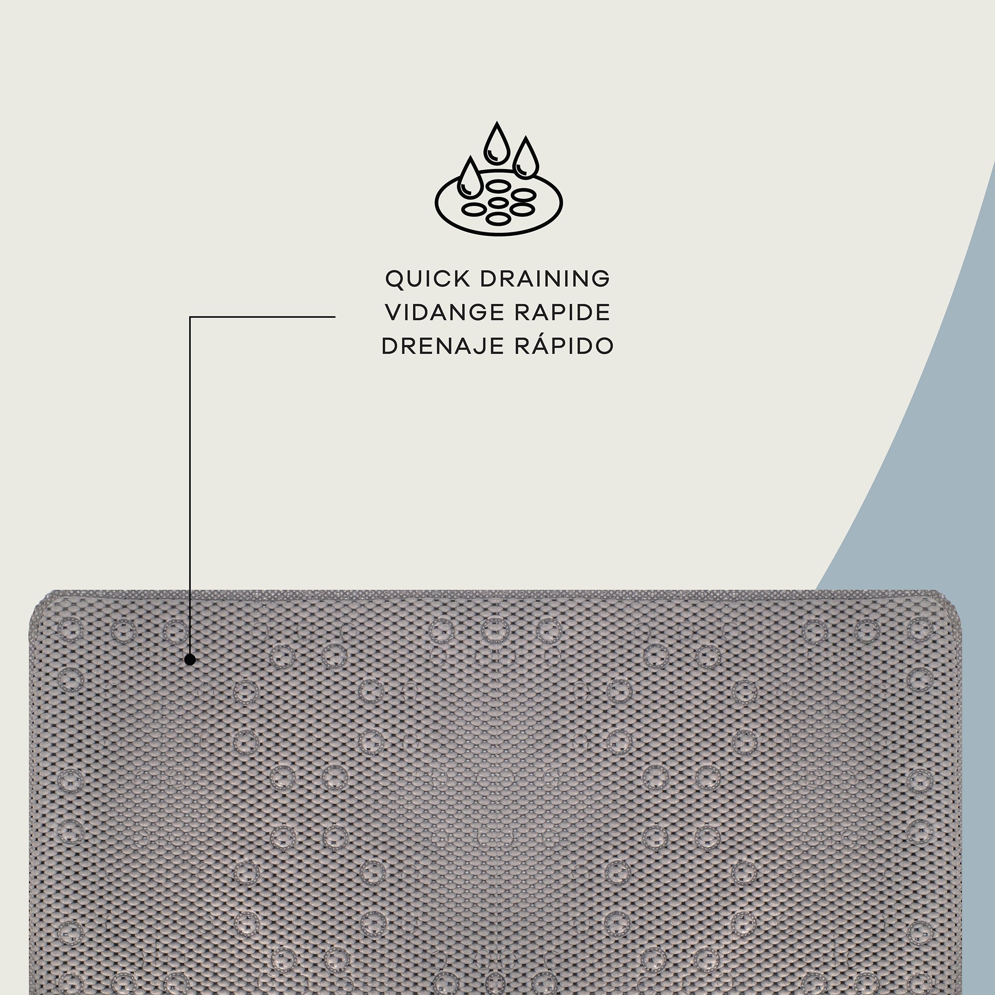 Rectangular Foam Bathmat