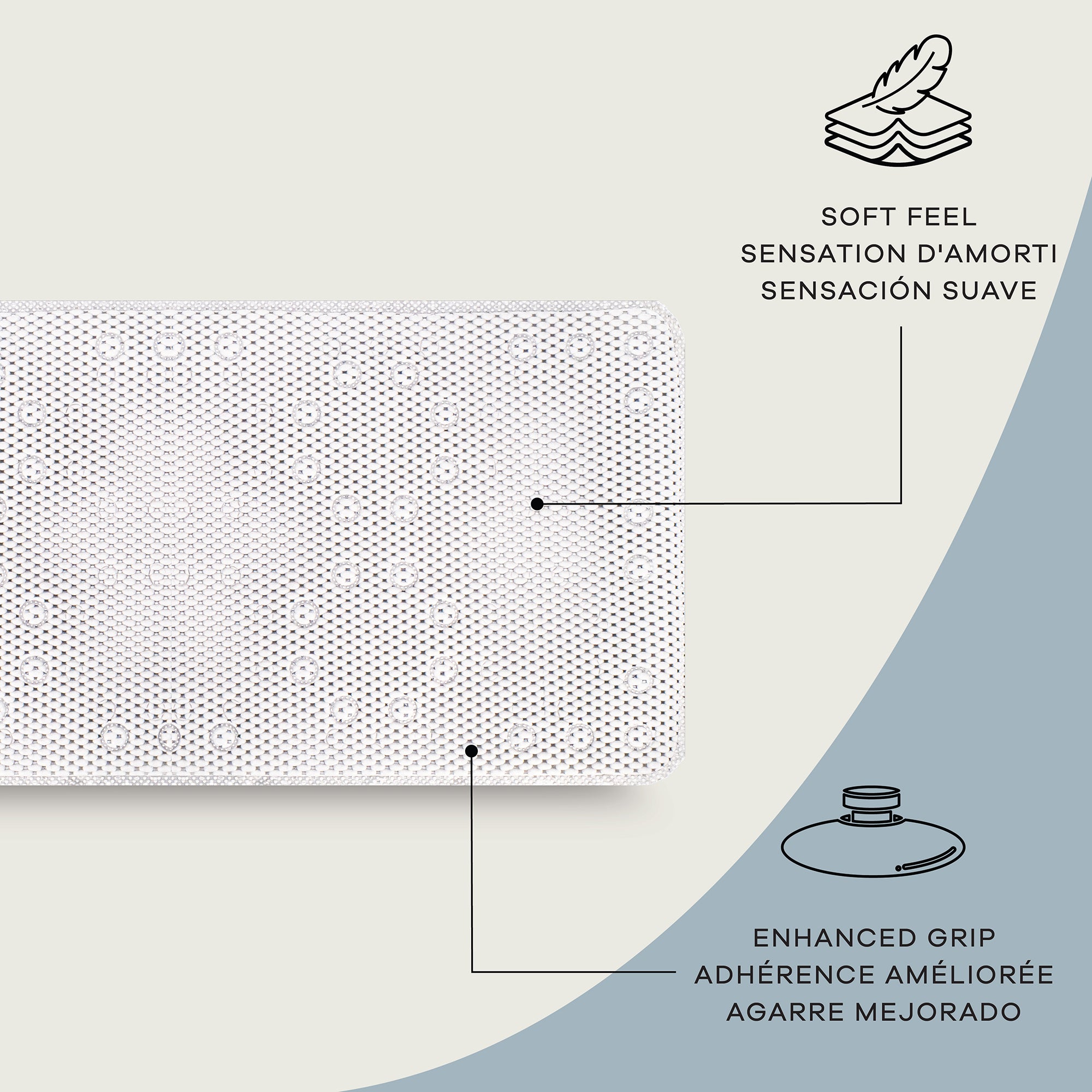 Rectangular Foam Bathmat