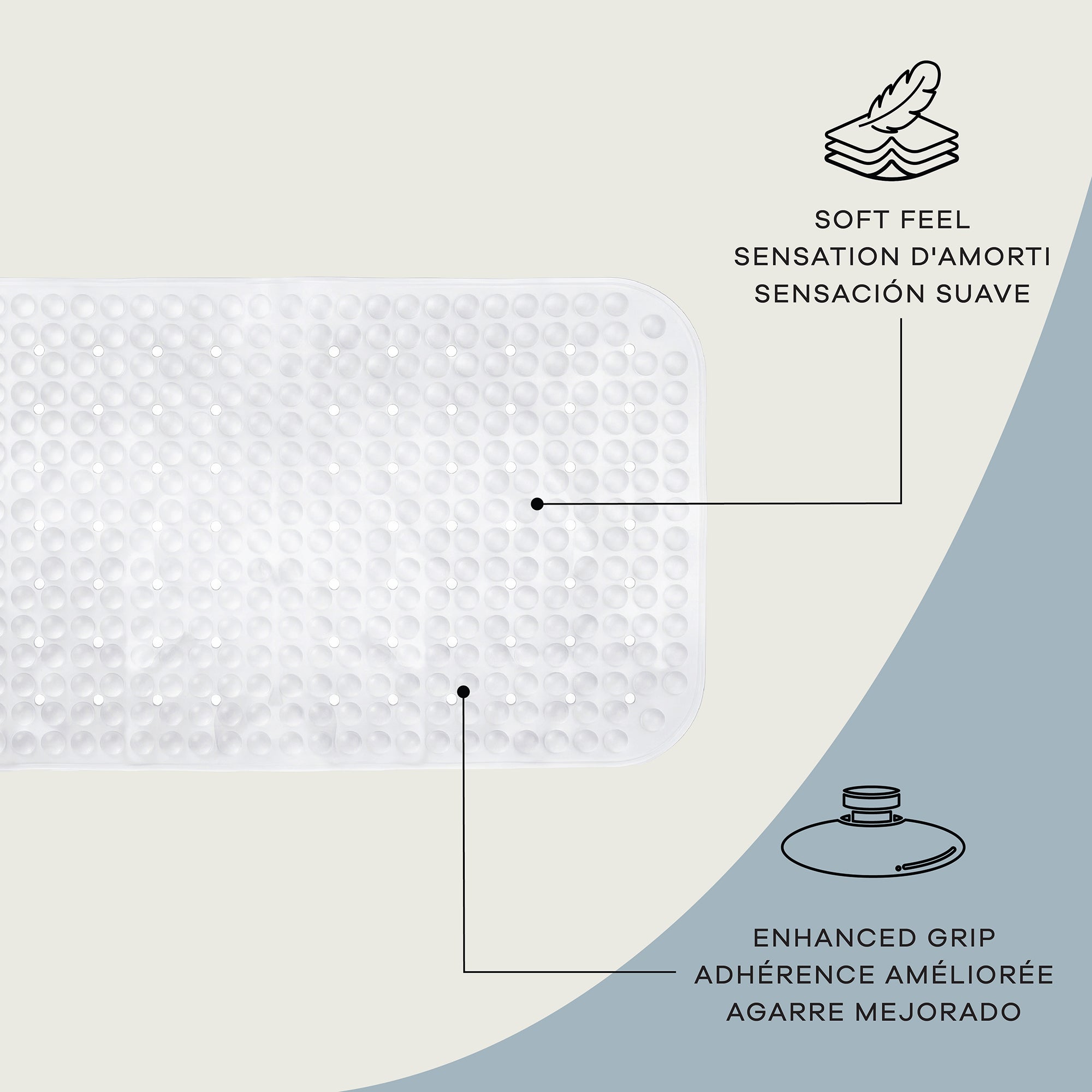 Bubbles Shower Mat