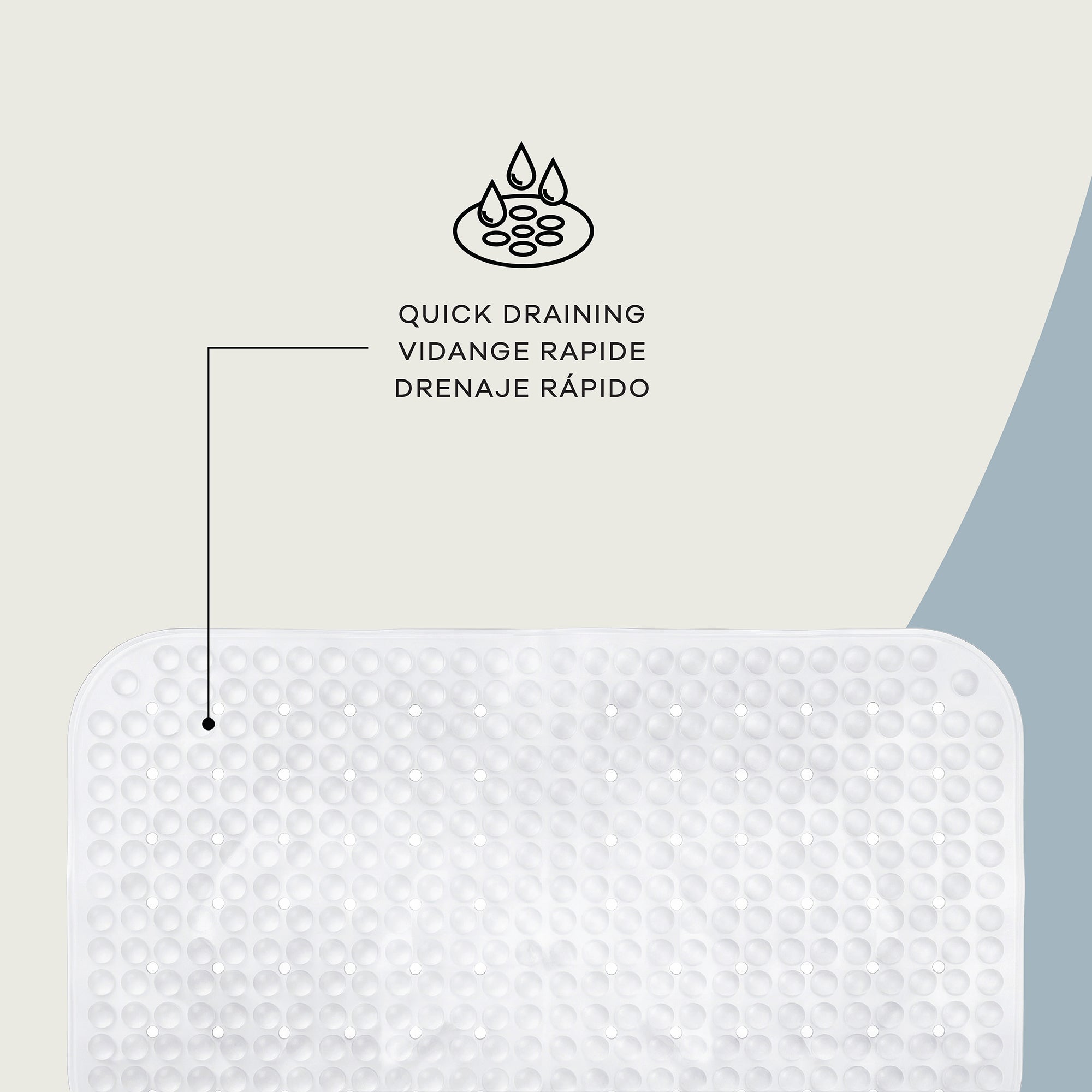 Bubbles Shower Mat