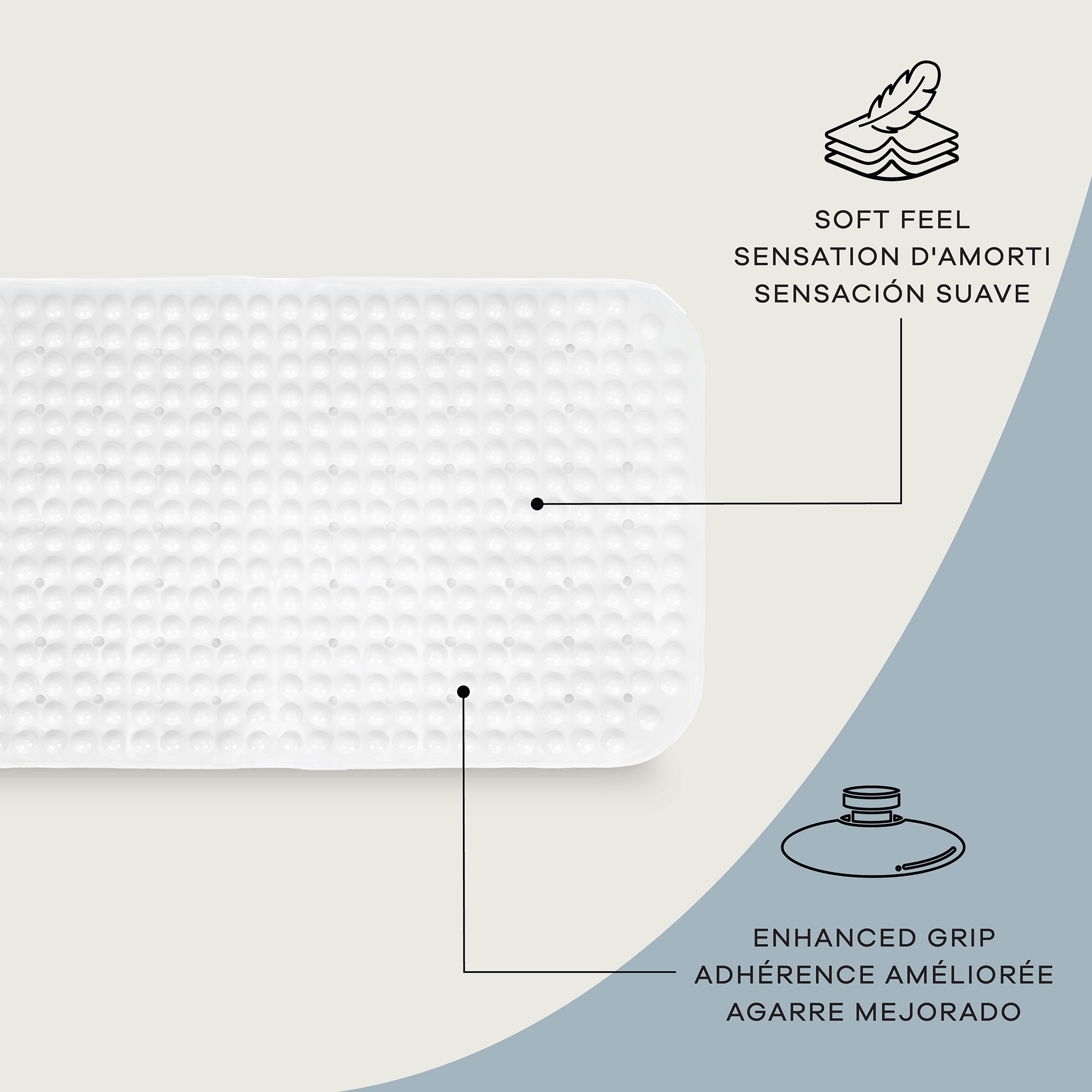 Bubbles Shower Mat