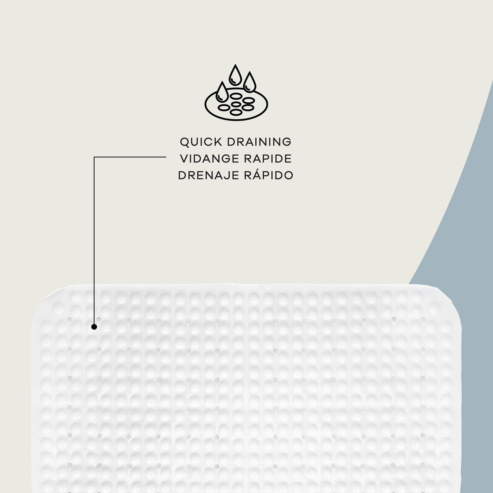 Bubbles Shower Mat