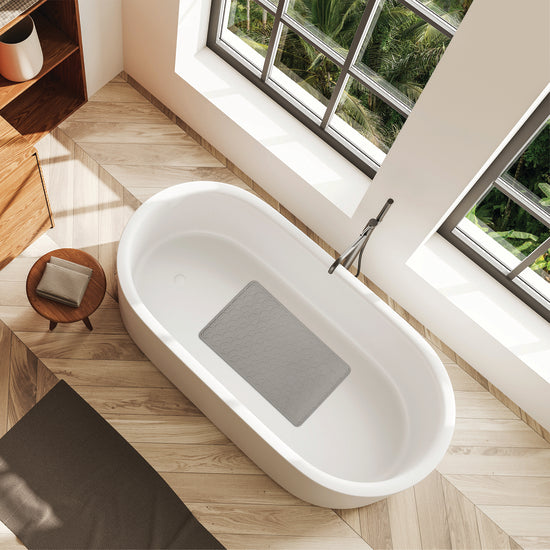 Flowers Rectangular Shower Mat