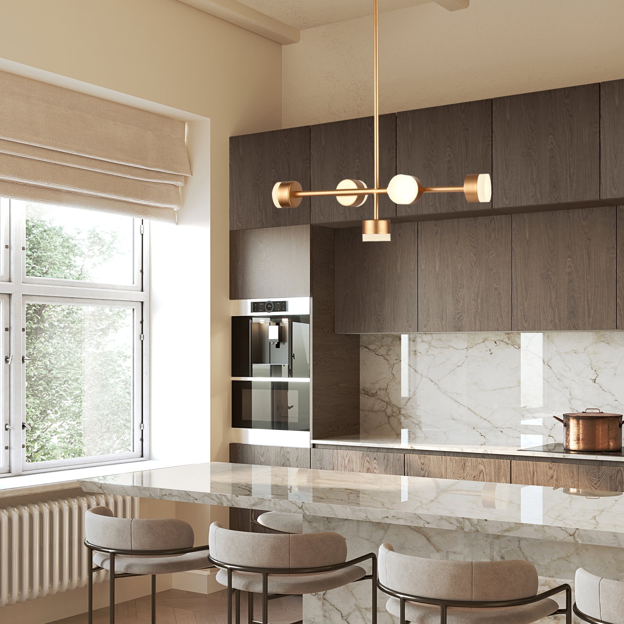 Lumiere LED Pendant, Lifestyle View.