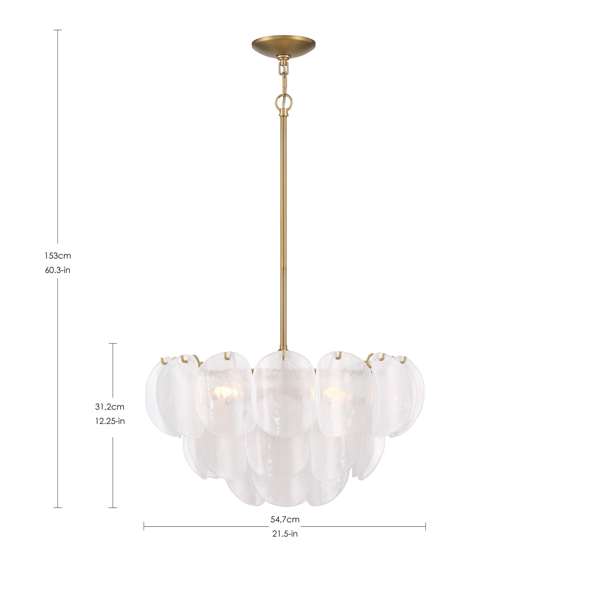 Sutton Place 3-Light Chandelier