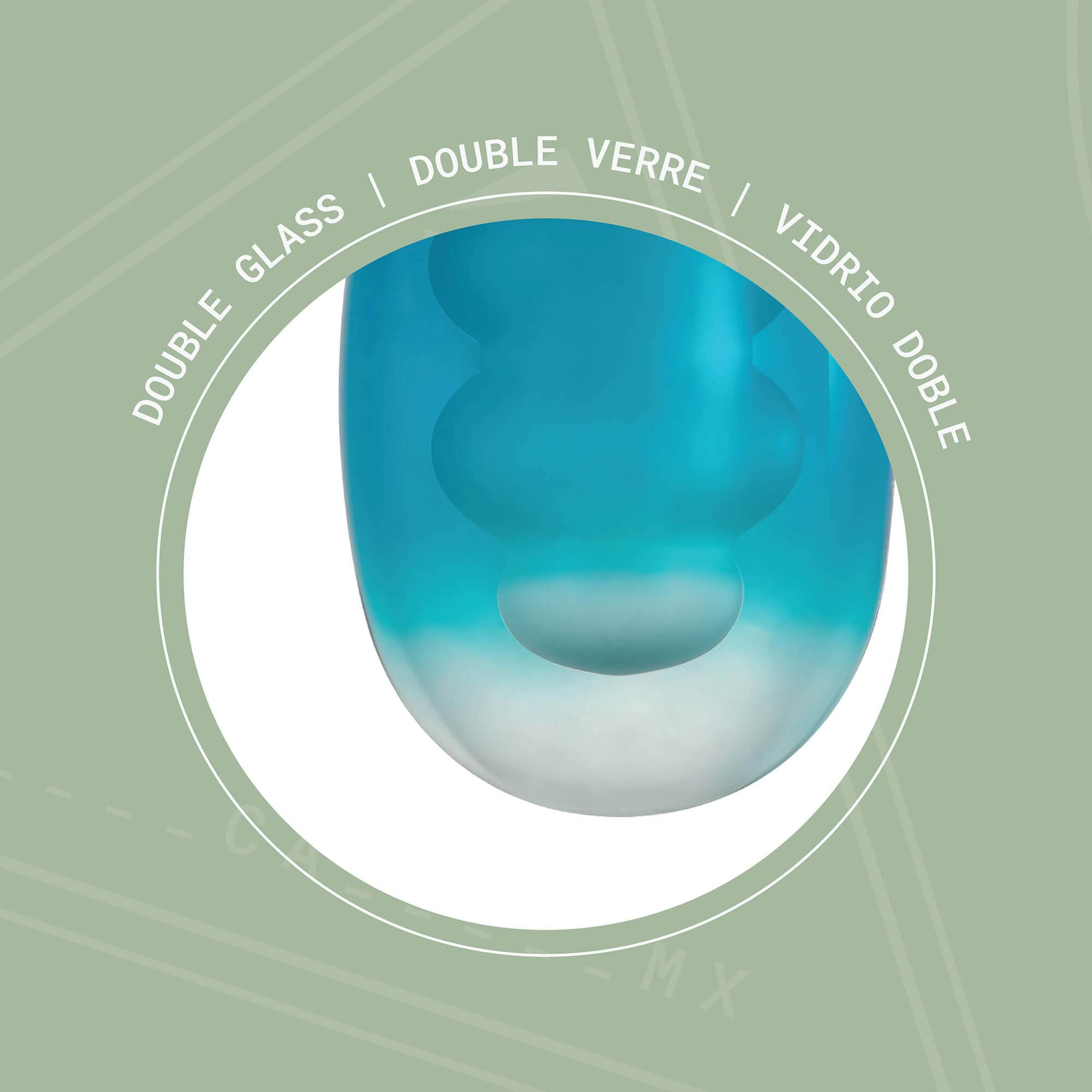 Aura 1-Light Glass Pendant