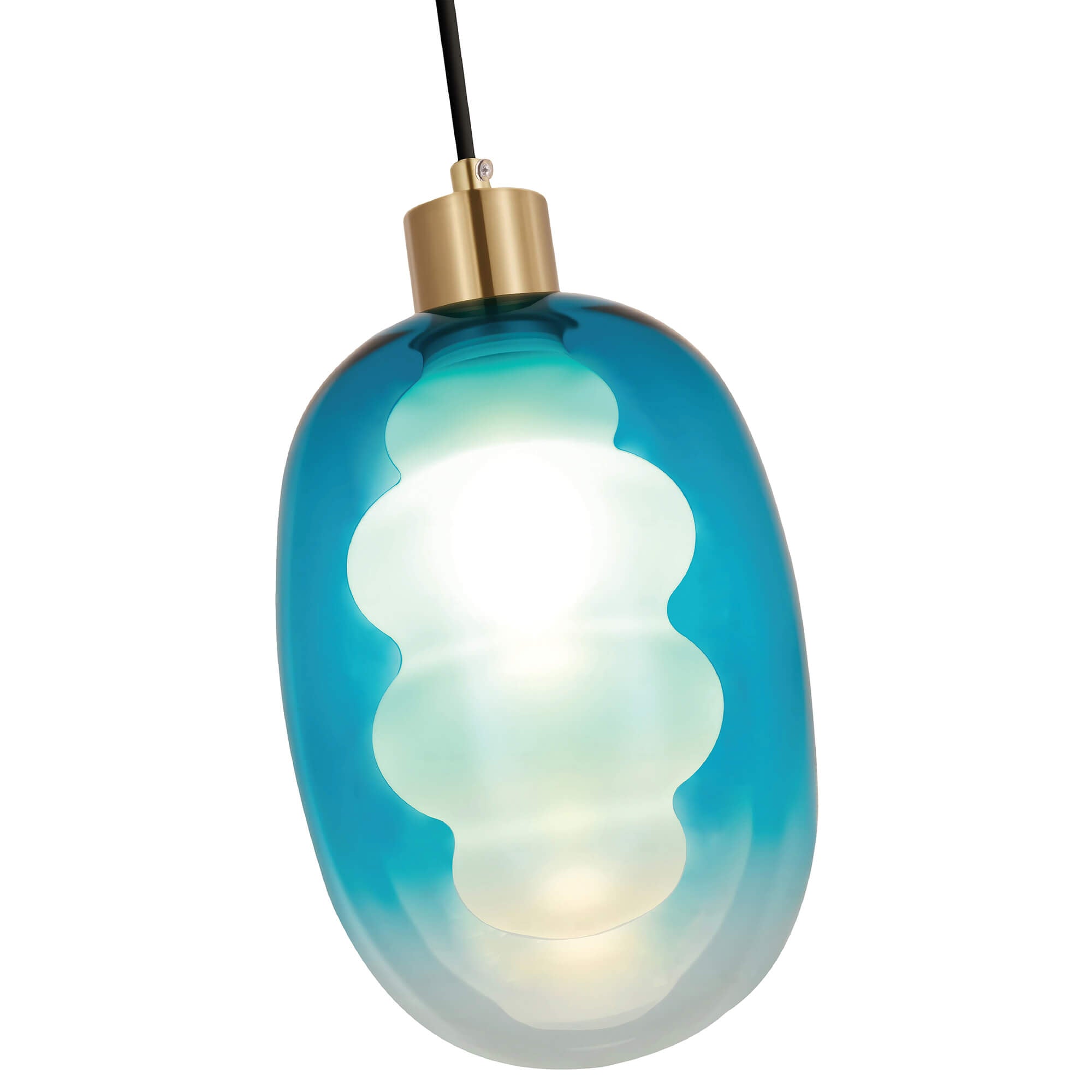 Aura 1-Light Glass Pendant