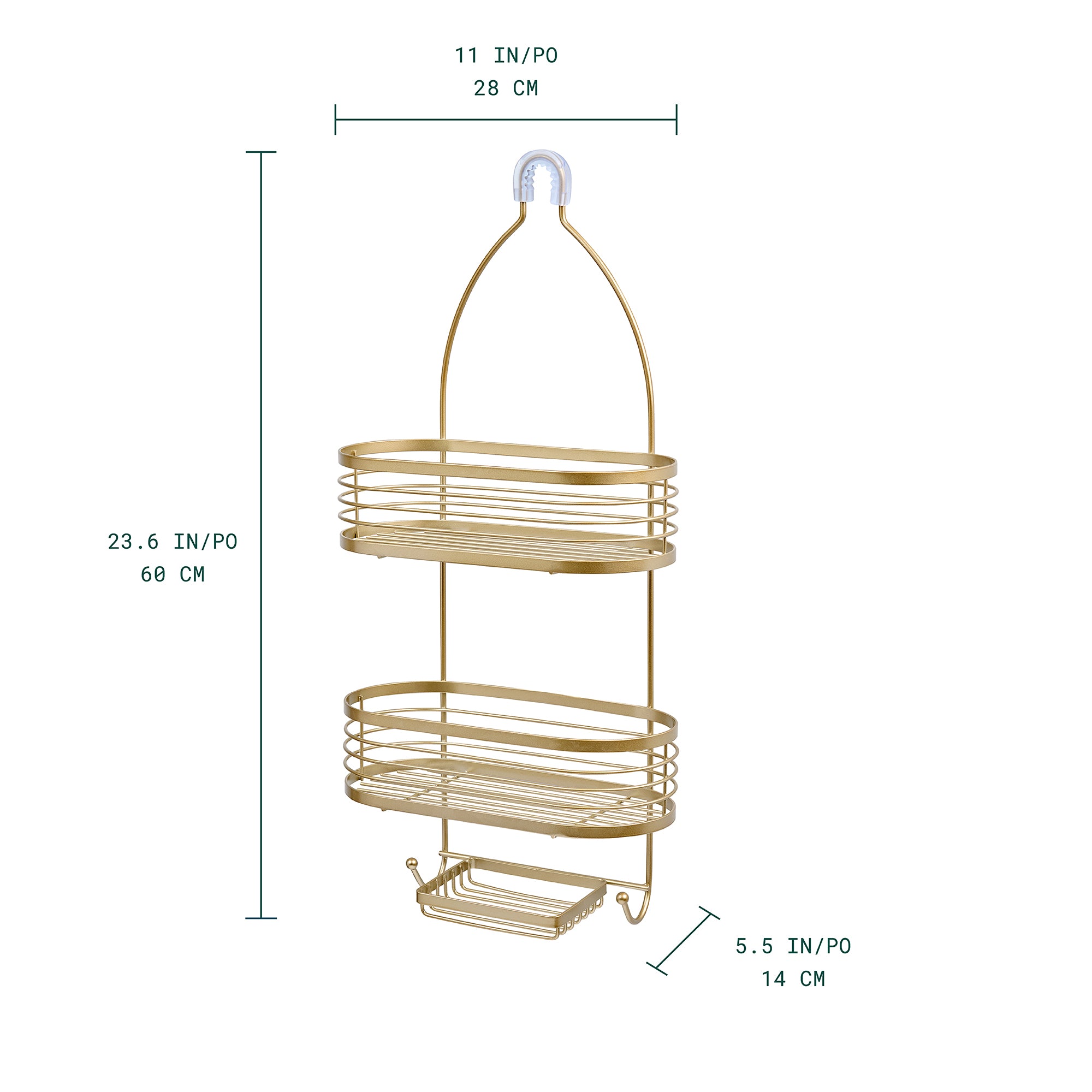 Linea 3-Tier Shower Caddy