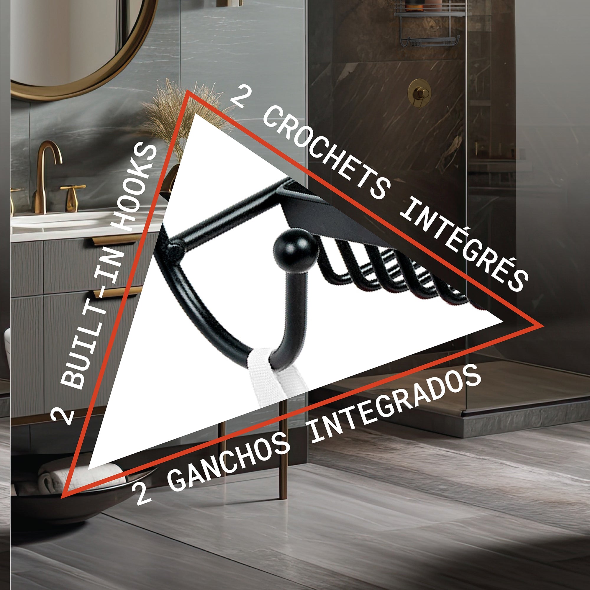 Linea 3-Tier Shower Caddy