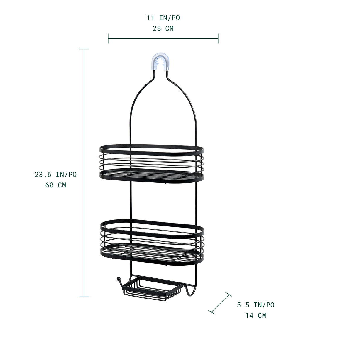 Linea 3-Tier Shower Caddy