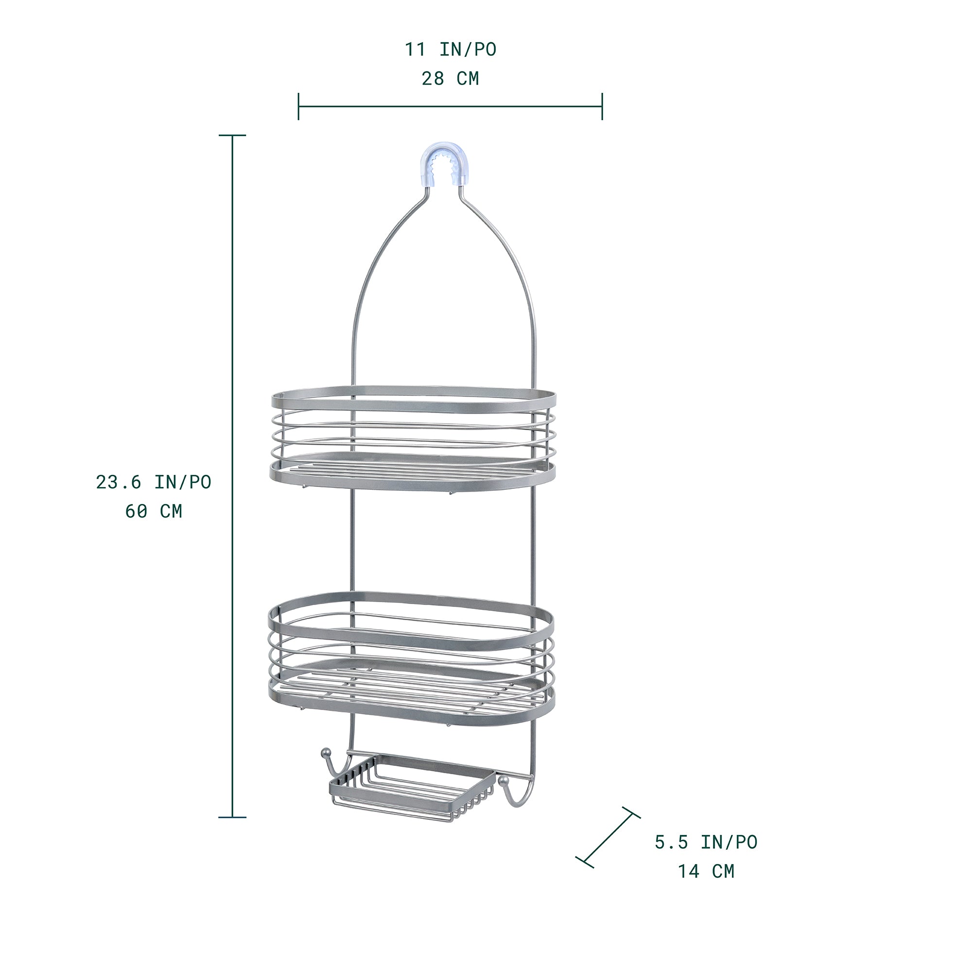 Linea 3-Tier Shower Caddy