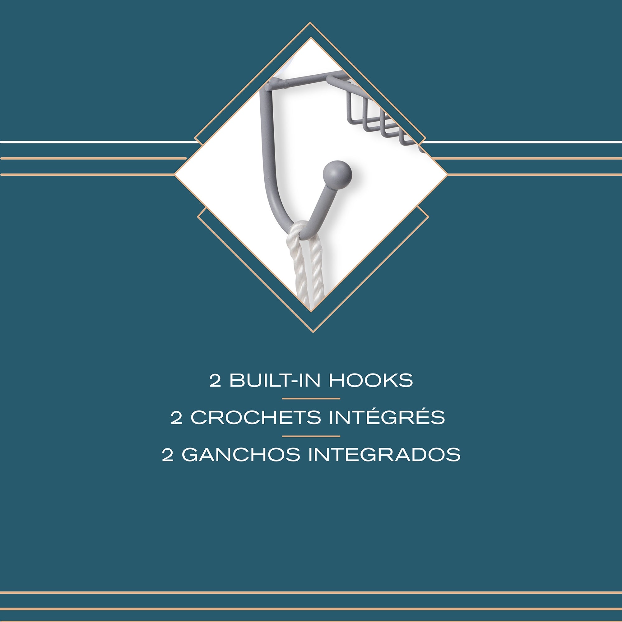 Rondo 3-Tier Shower Caddy