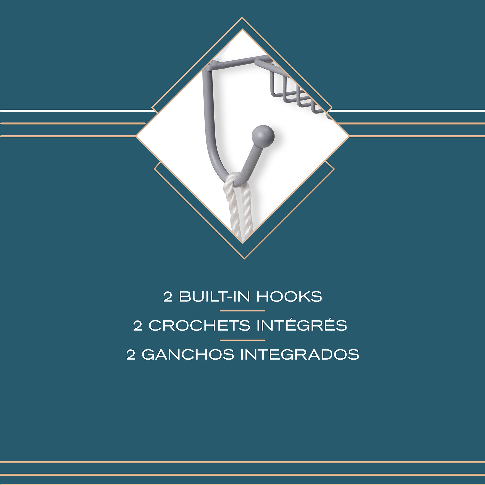 Rondo 3-Tier Shower Caddy