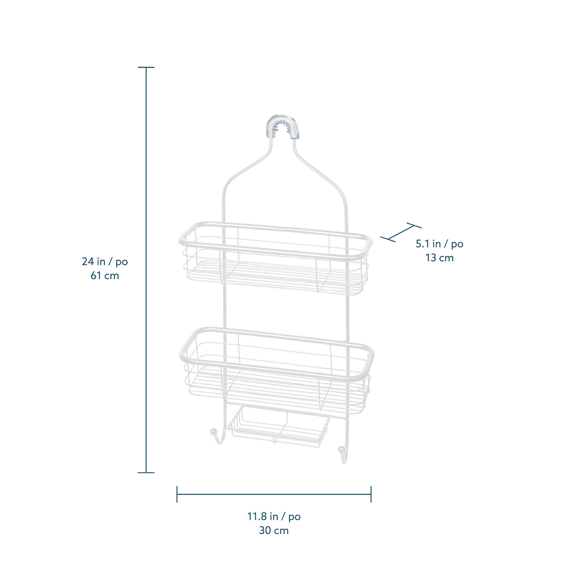 Rondo 3-Tier Shower Caddy