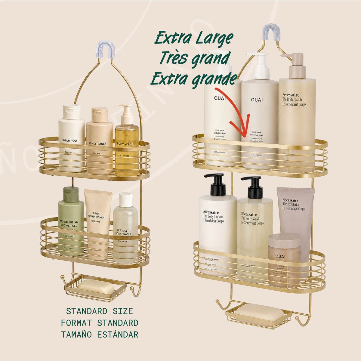 Linea 3-Tier Shower Caddy