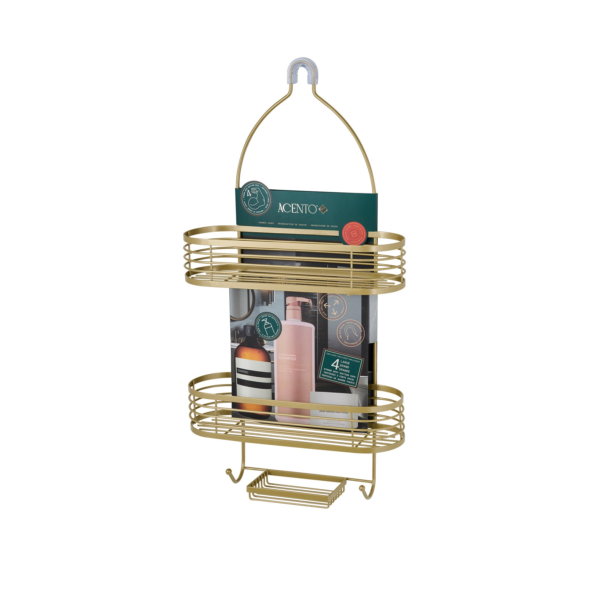 Linea 3-Tier Shower Caddy