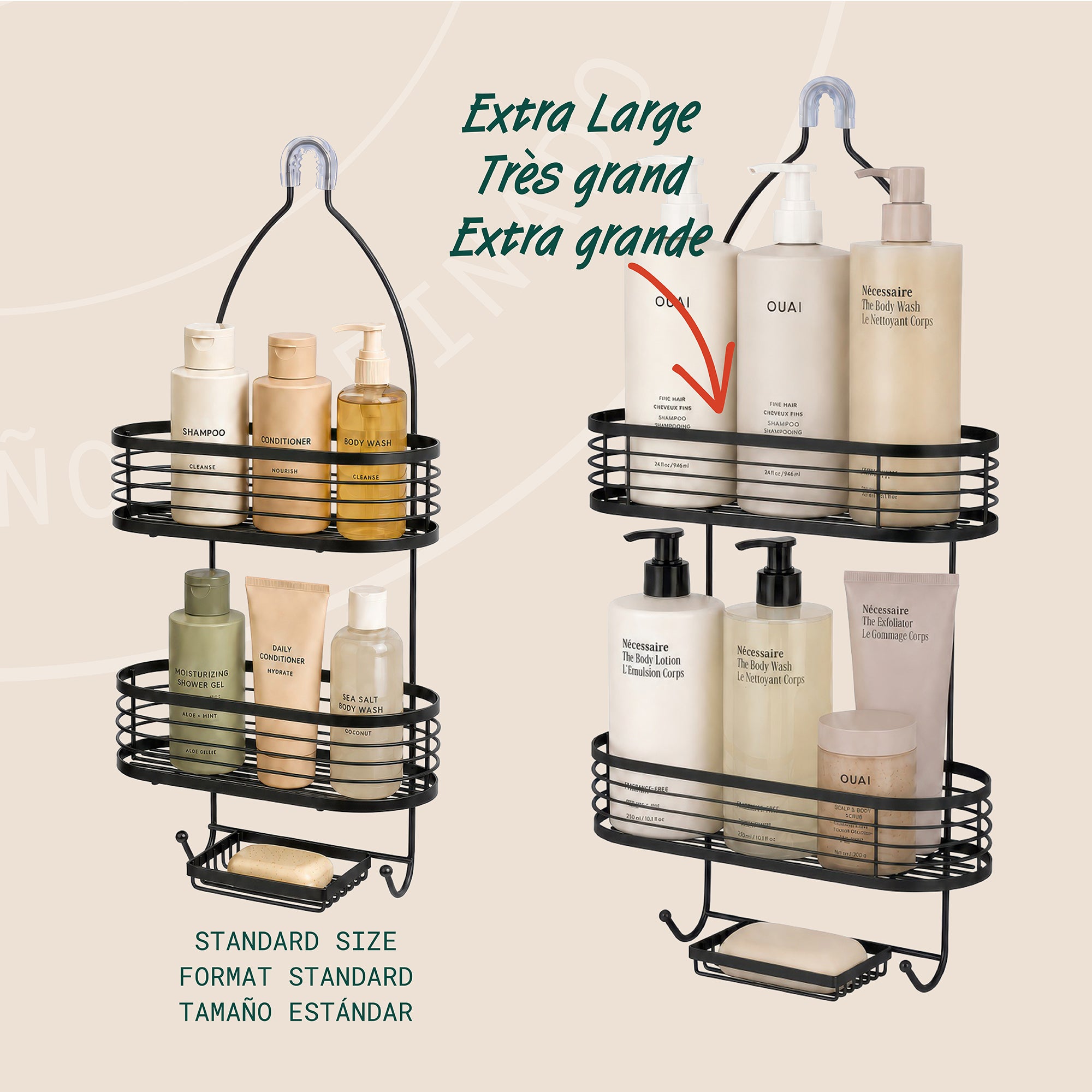 Linea 3-Tier Shower Caddy