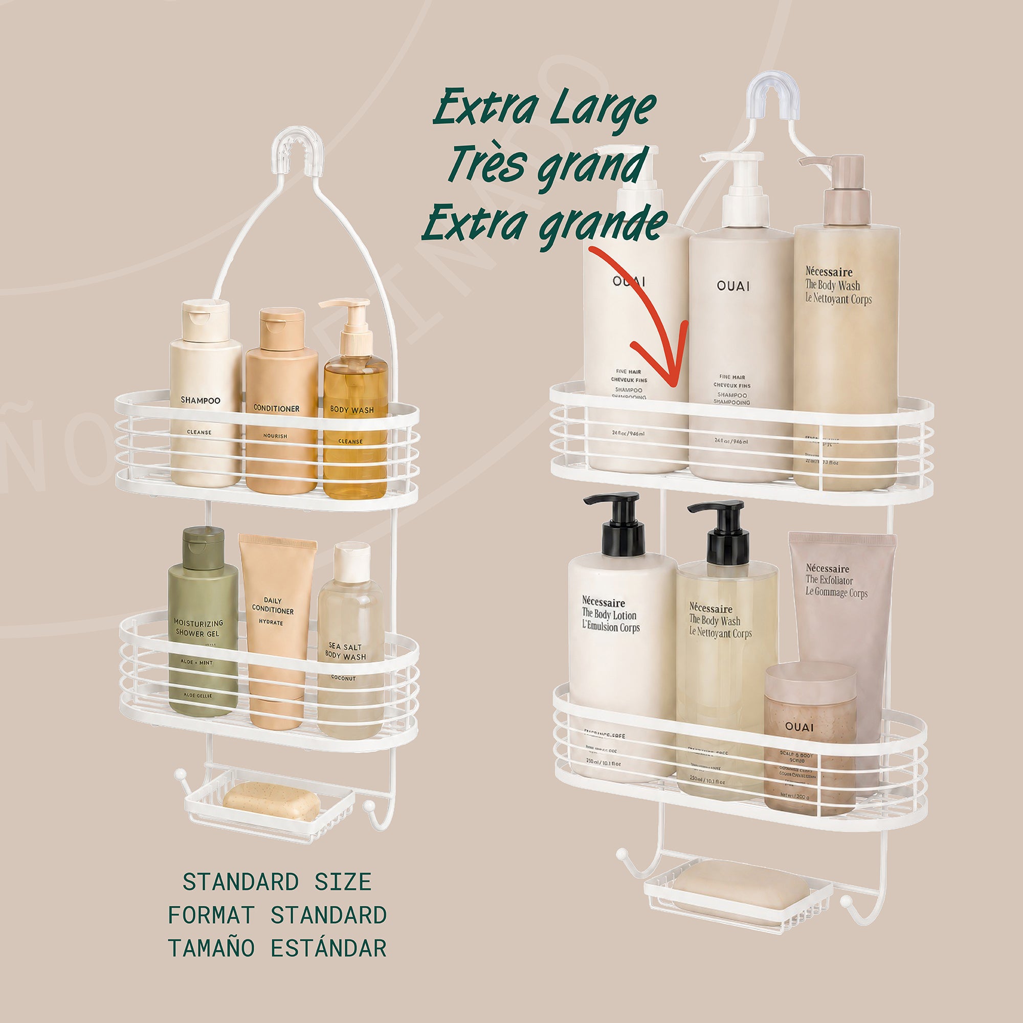 Linea 3-Tier Shower Caddy