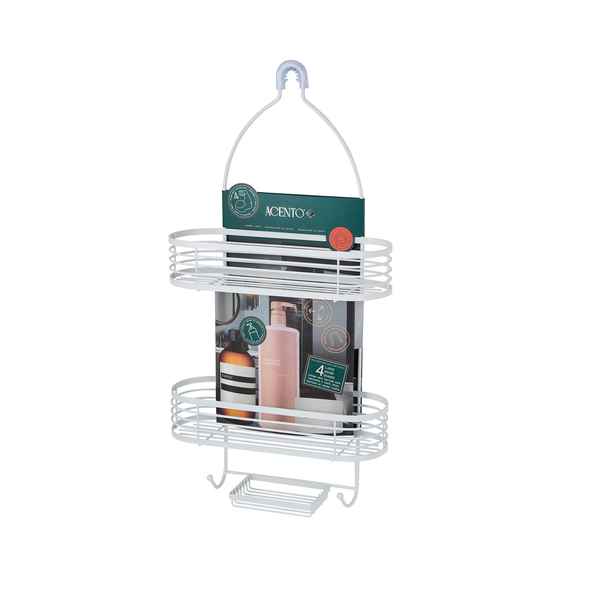 Linea 3-Tier Shower Caddy