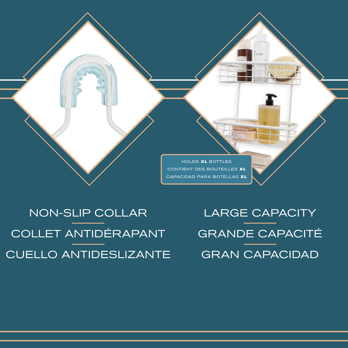 Rondo 3-Tier Shower Caddy