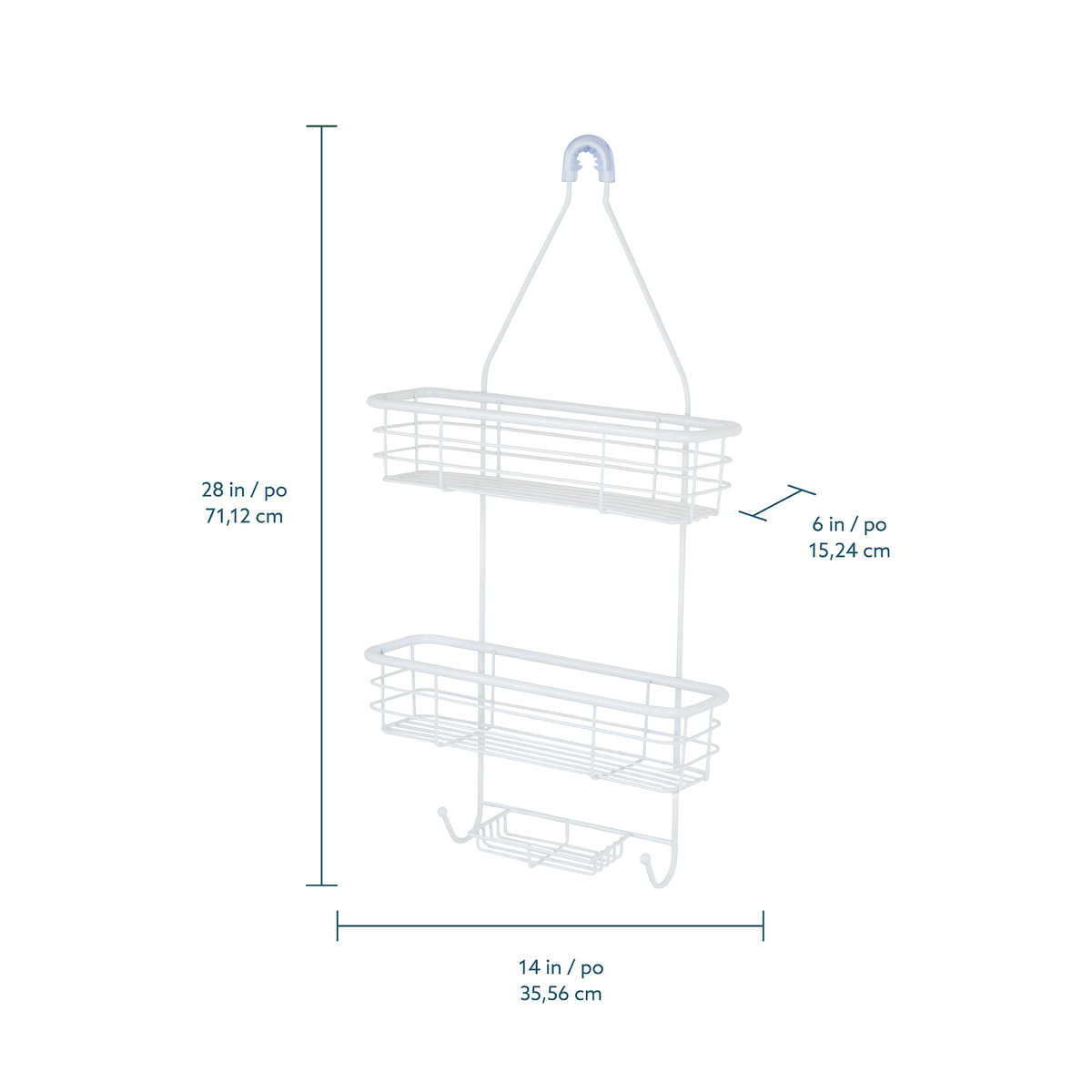 Rondo 3-Tier Shower Caddy