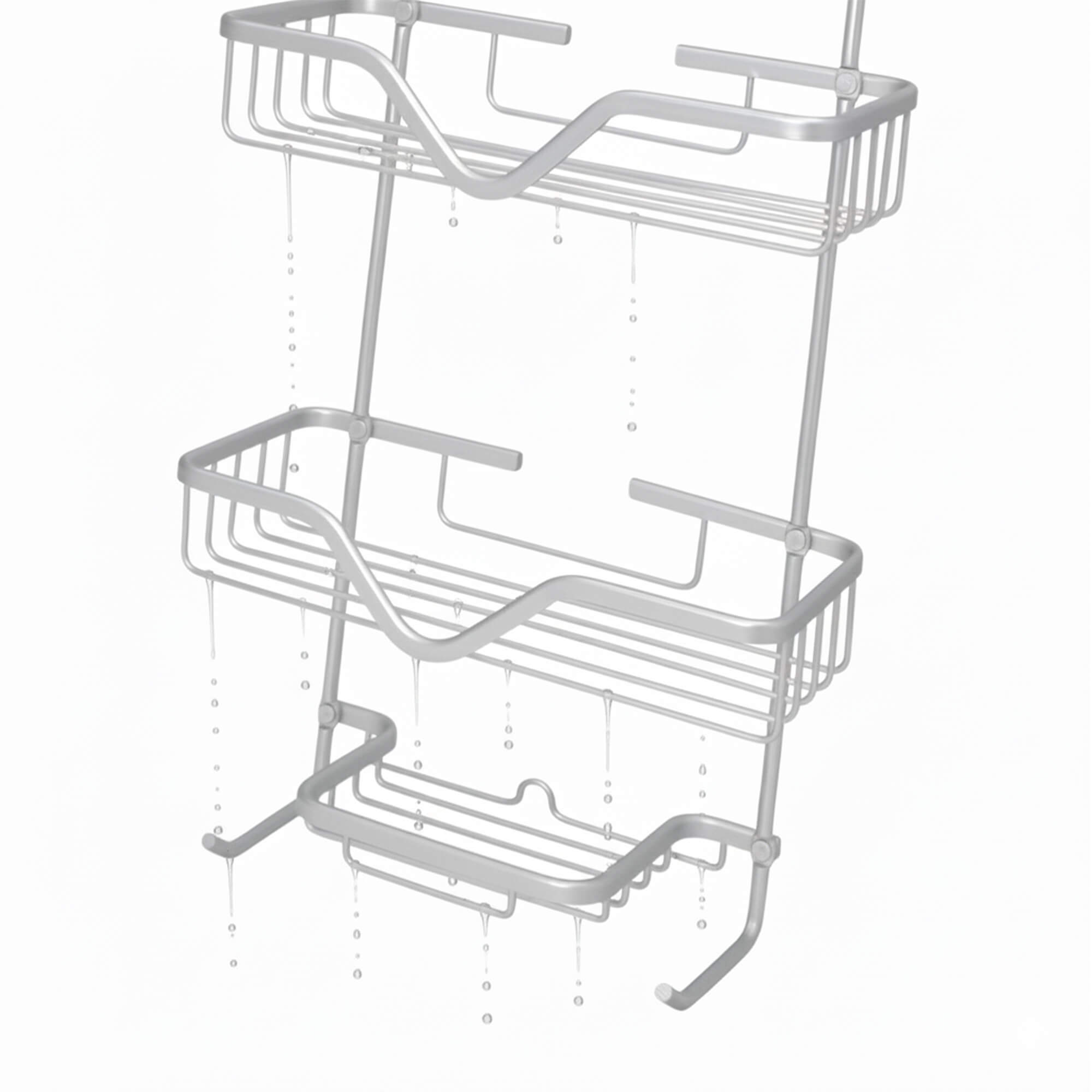 Alena 3-Tier Hanging Shower Caddy