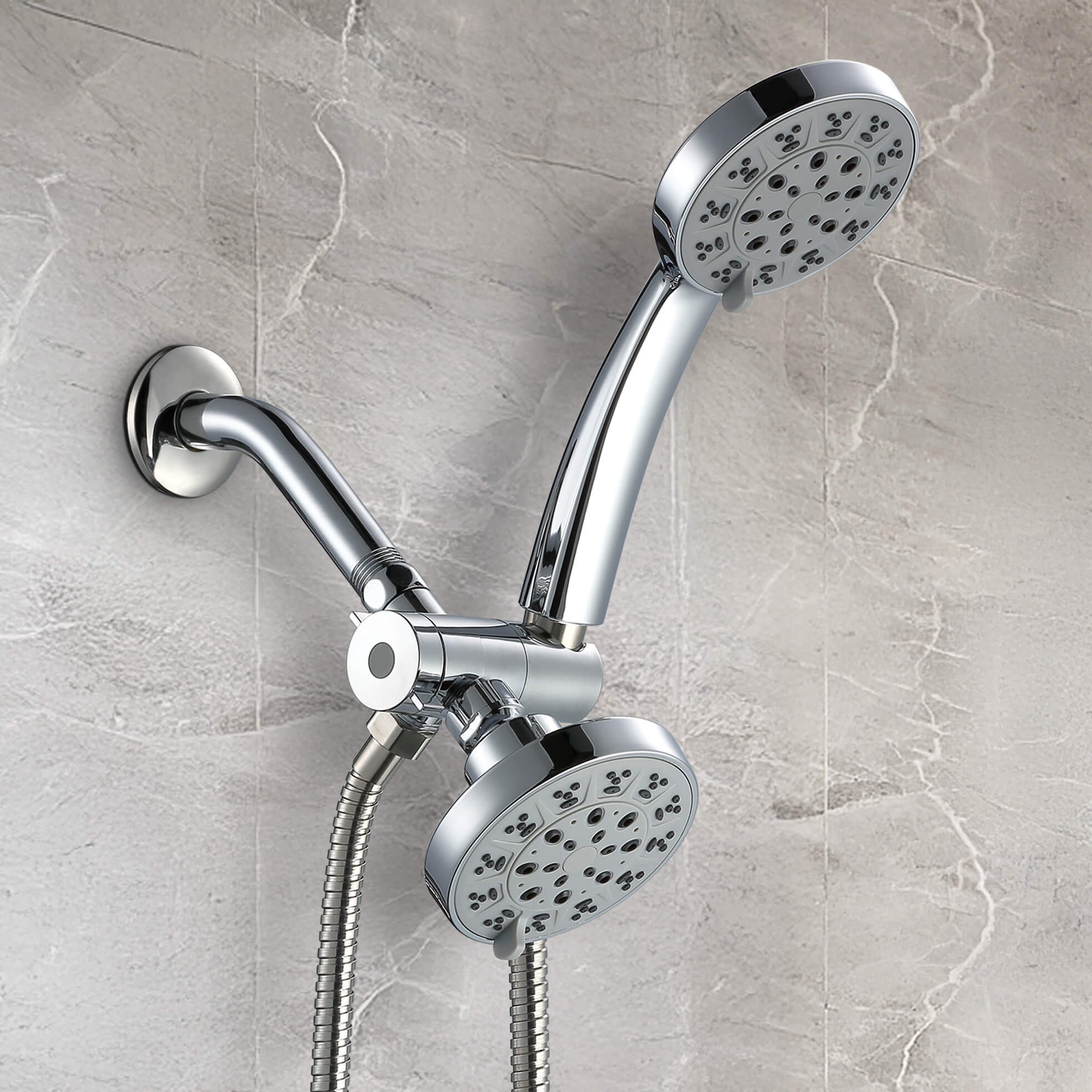 Lara 5-Spray Shower Head with Handheld Combo