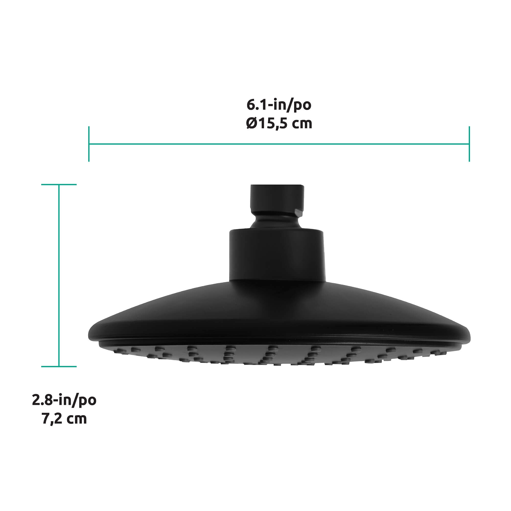 Montana Showerhead 1-Function